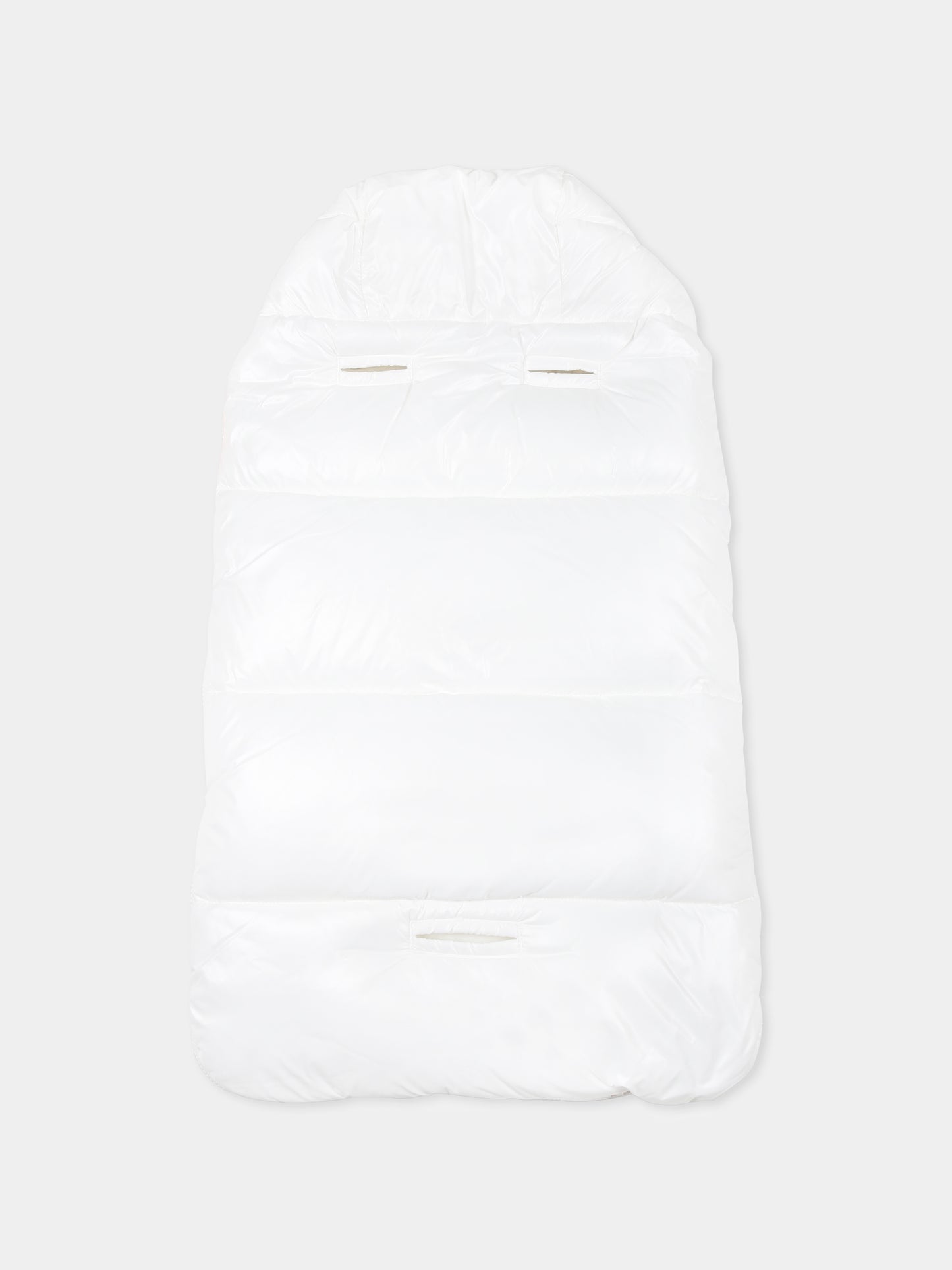 Sacco nanna Kay bianco per neonati con logo,Save The Duck Kids,I30001X LUCK19 00002