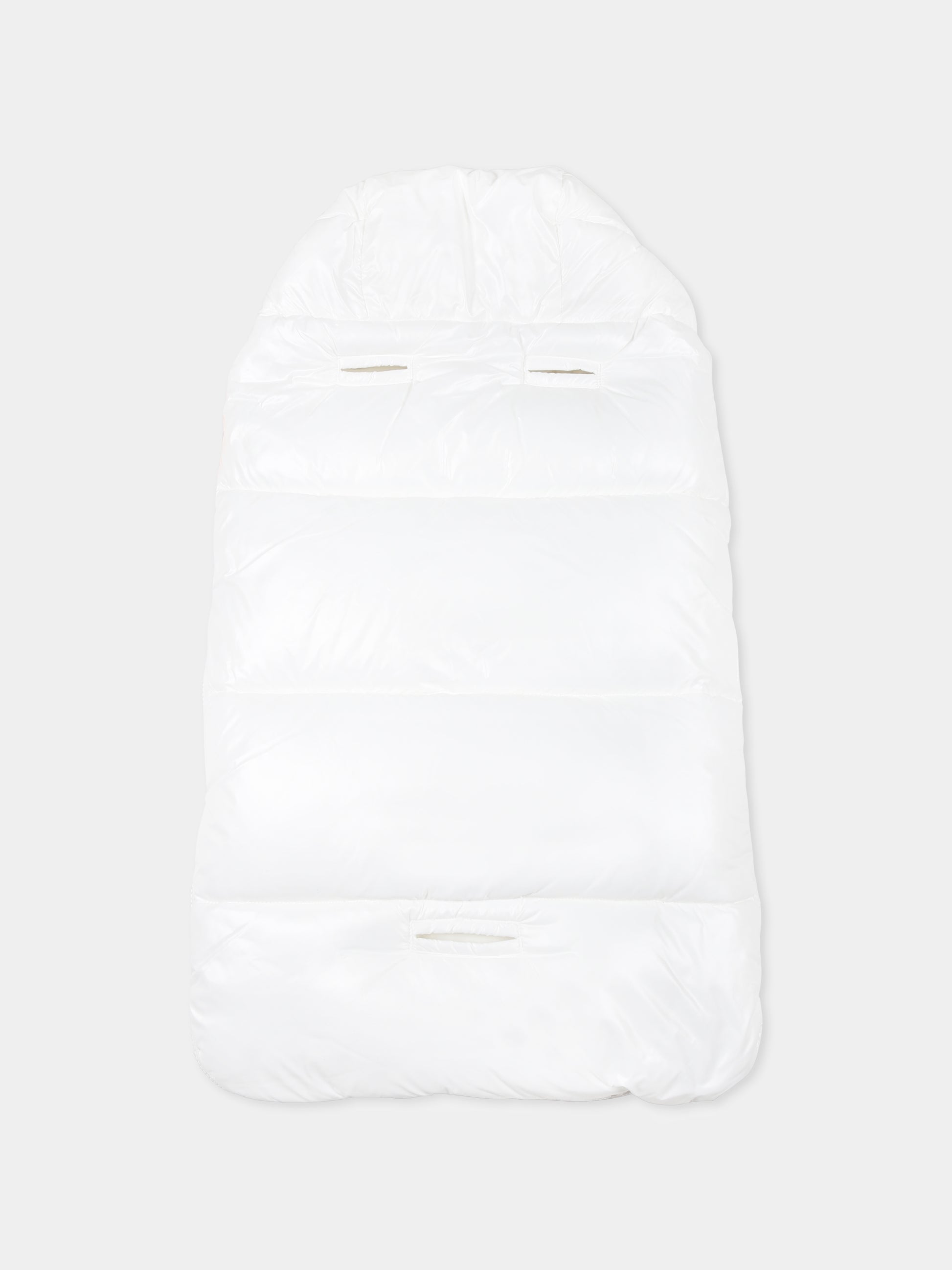 Sacco nanna Kay bianco per neonati con logo,Save The Duck Kids,I30001X LUCK19 00002