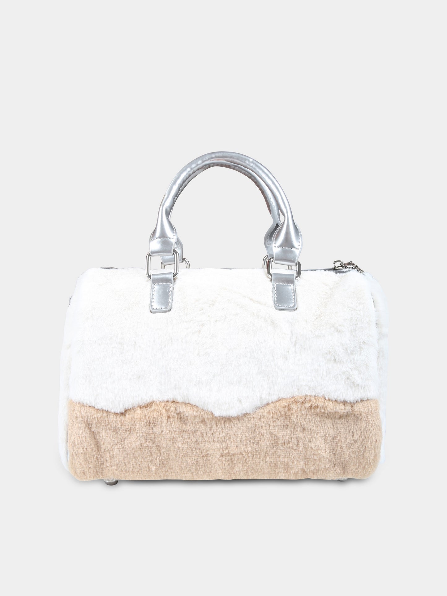 Borsa avorio per bambina con Lily e il Vagabondo,Monnalisa,19D004 4718 3203