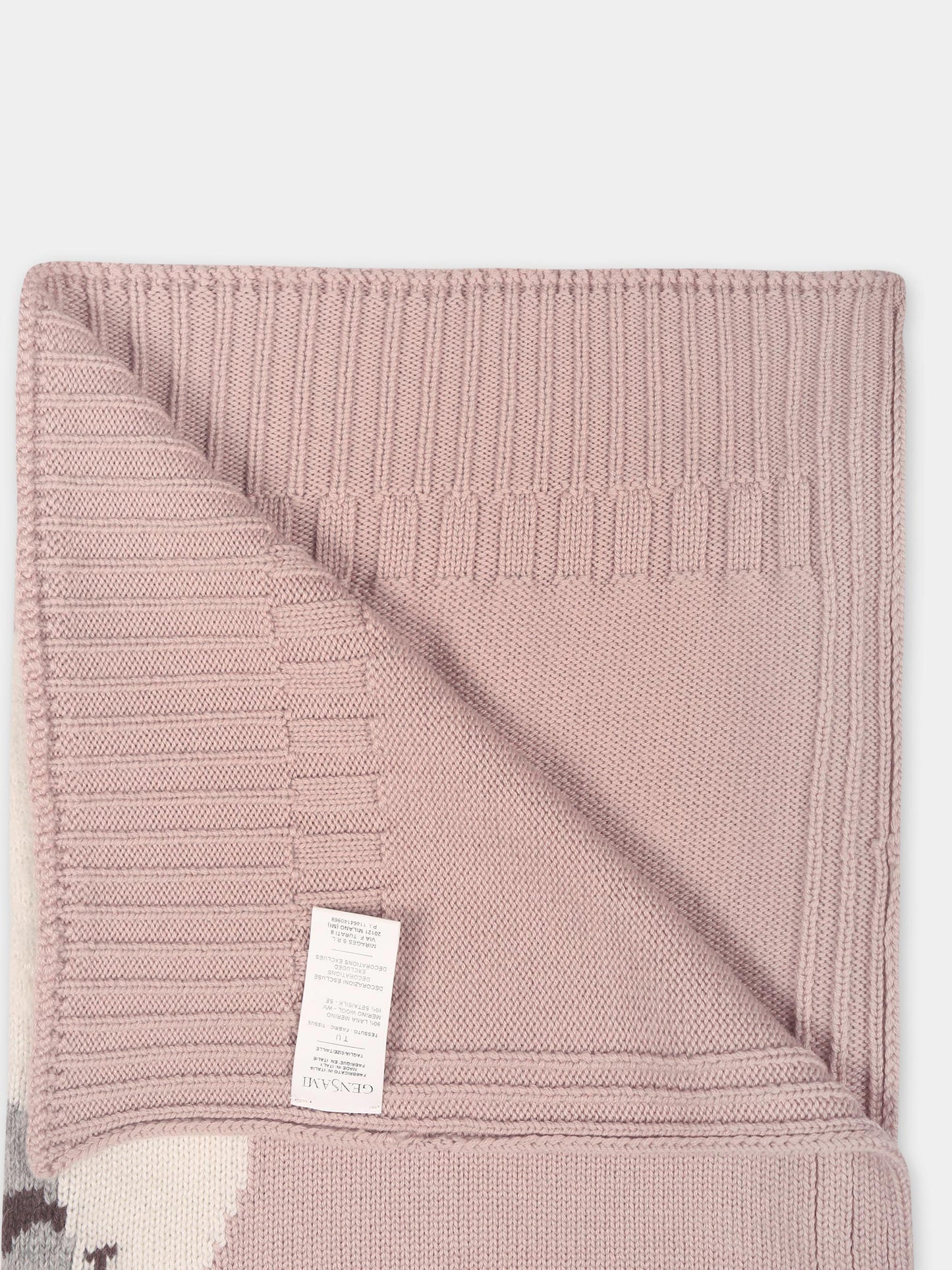 Pink blanket for baby girl