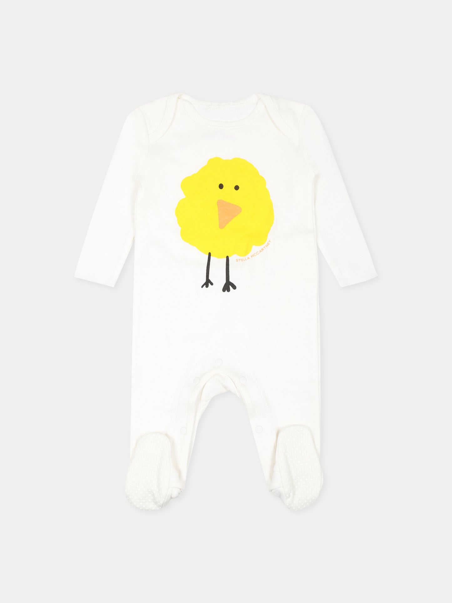 Set tutina avorio per neonati con pulcino,Stella Mccartney Kids,TVB600 Z0669 101