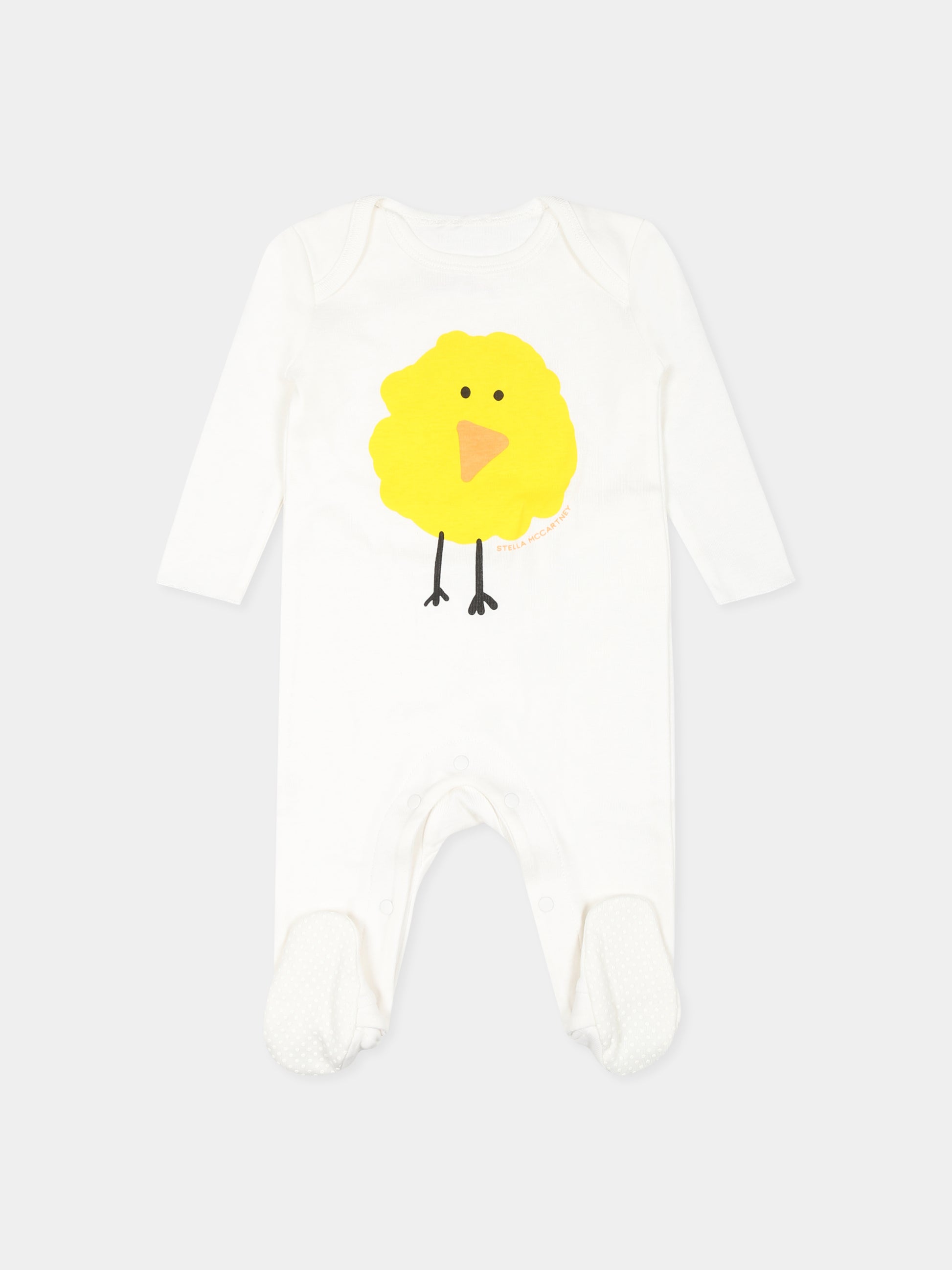 Set tutina avorio per neonati con pulcino,Stella Mccartney Kids,TVB600 Z0669 101