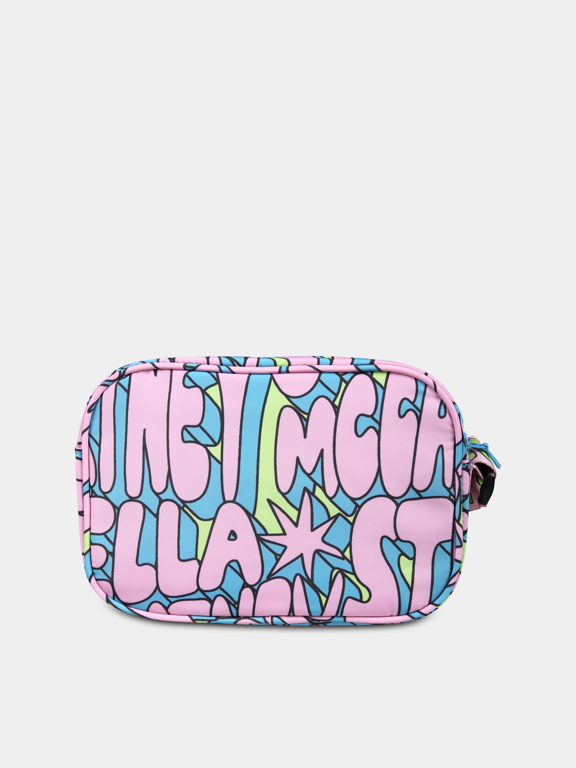 Borsa rosa per bambina con logo,Stella Mccartney Kids,TV0B08 Z2053 999MC