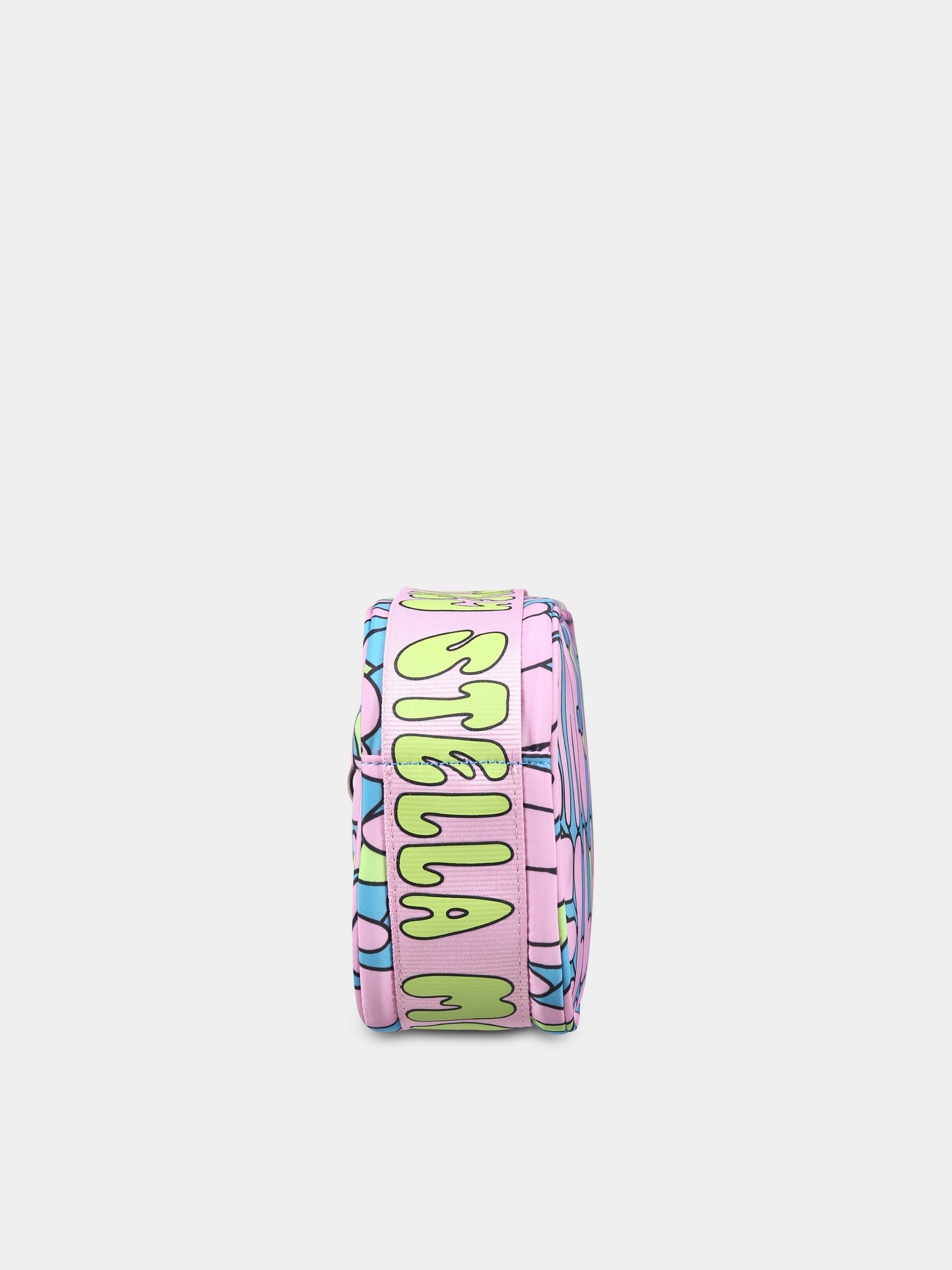 Borsa rosa per bambina con logo,Stella Mccartney Kids,TV0B08 Z2053 999MC