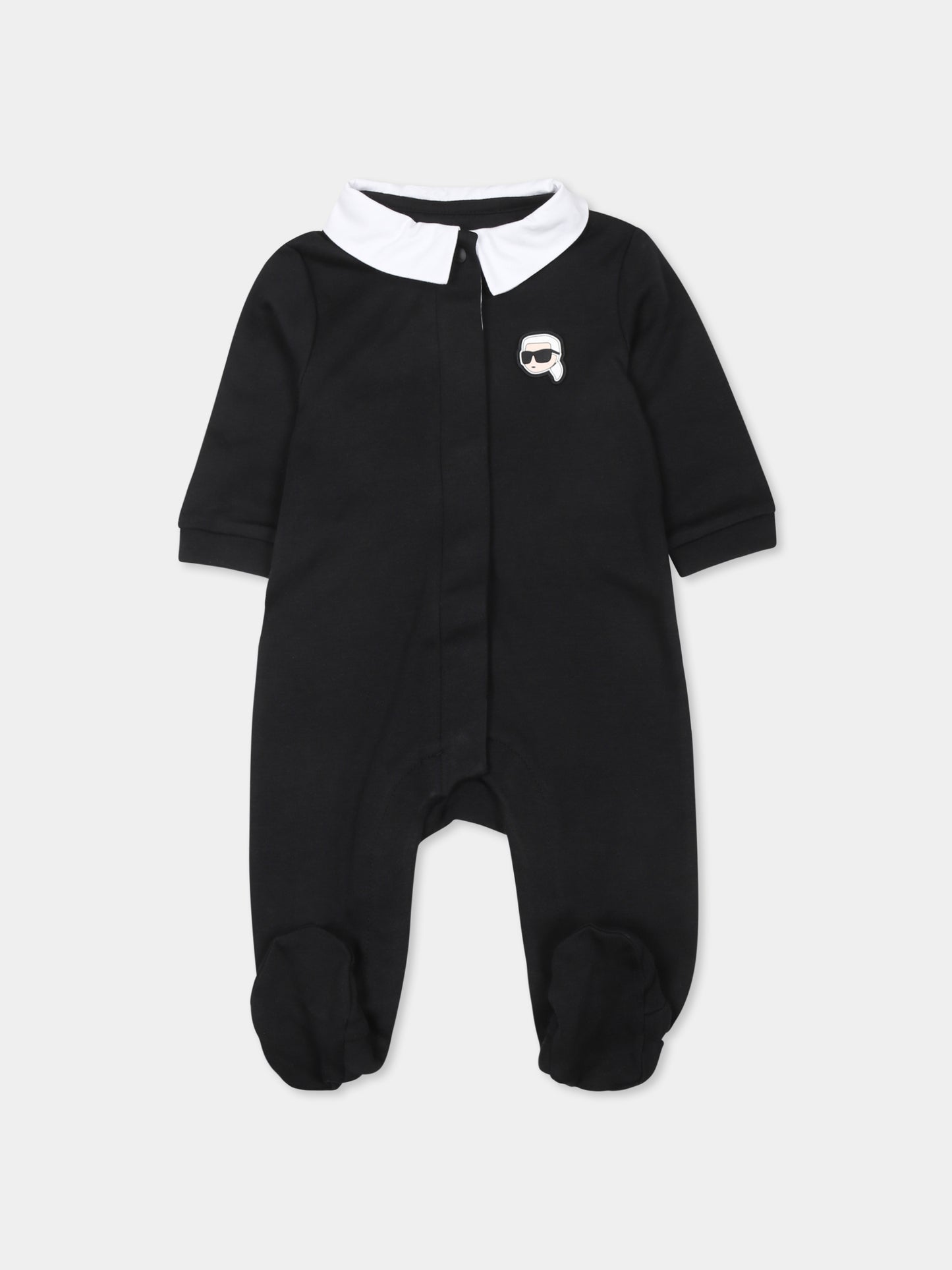 Set tutina nero per neonato con Karl,Karl Lagerfeld Kids,Z30290 09B