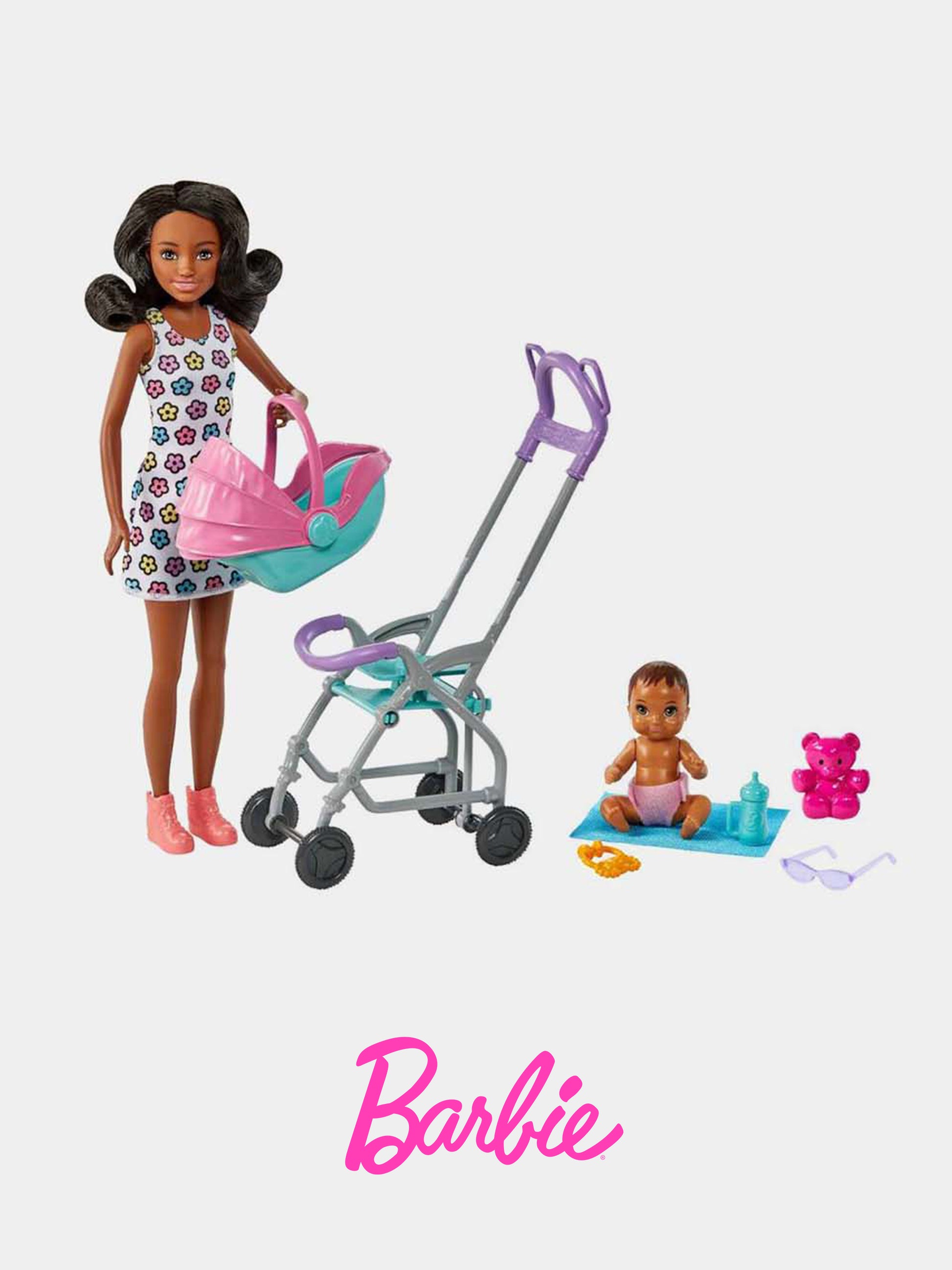 Playset Barbie Babysitter per bambina con Skipper,Barbie,FHY97