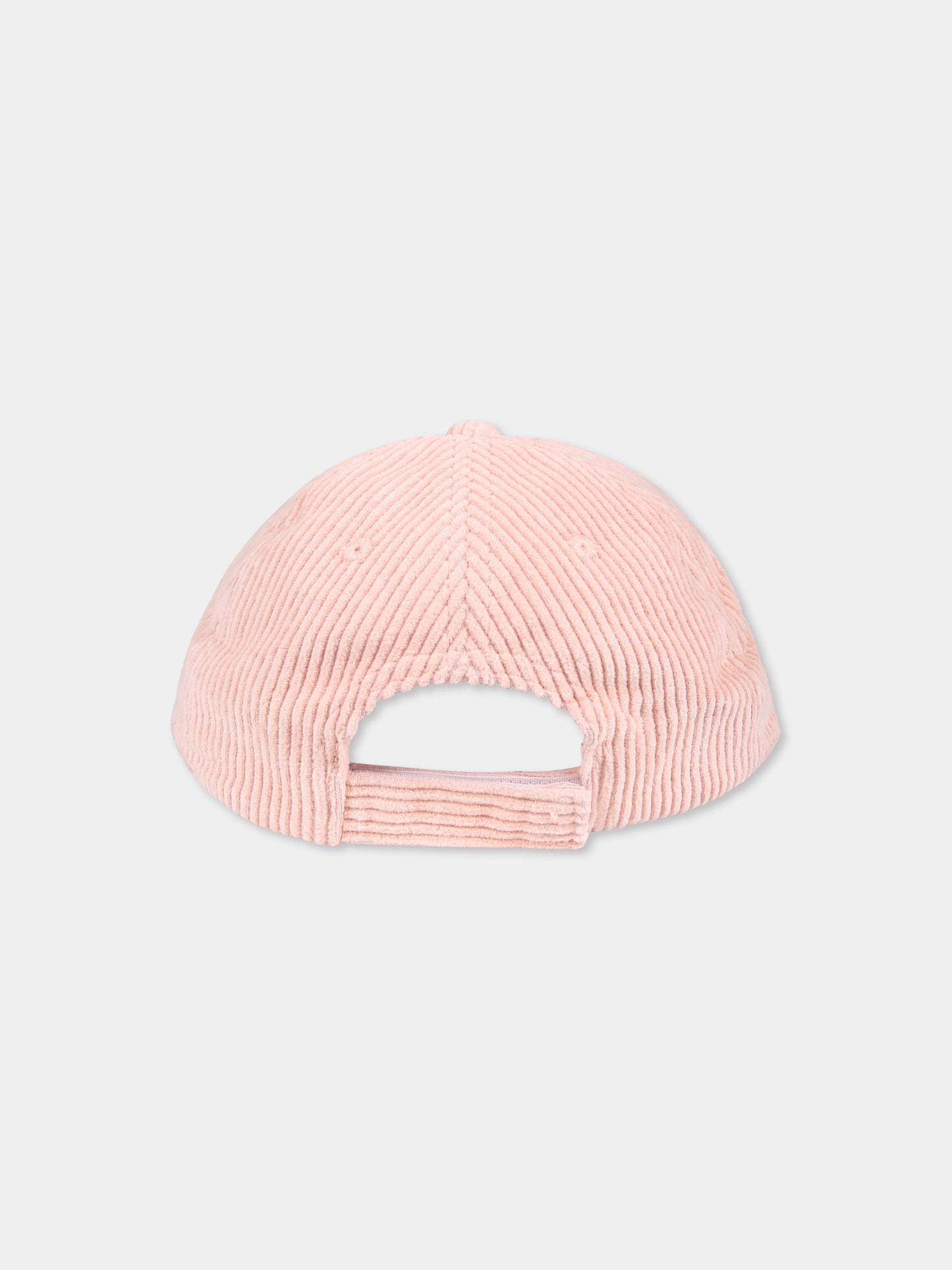 Cappello rosa per bambina con logo,Chloé Kids,C20269 454