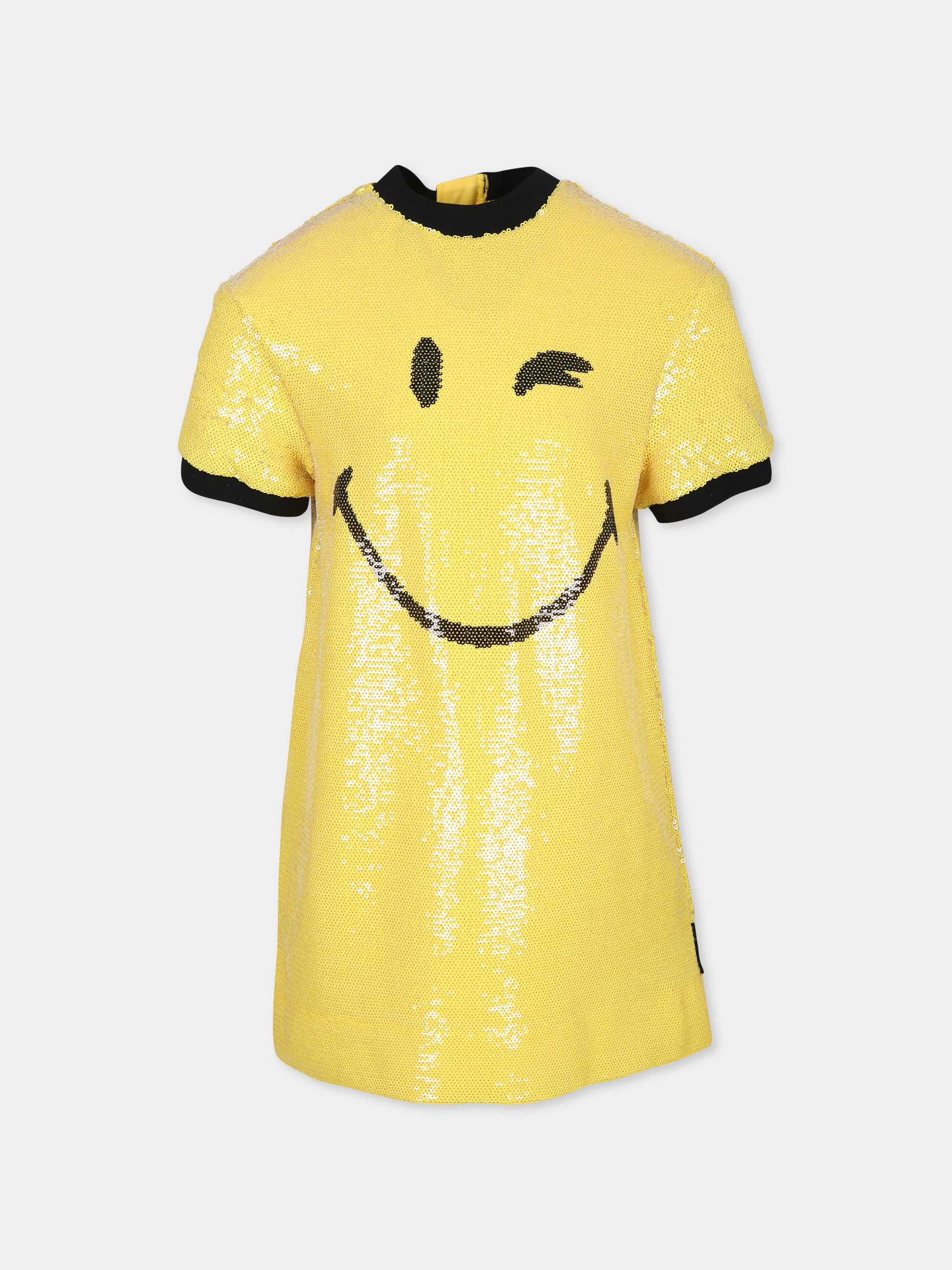 Vestito giallo per bambina con smile,Marc Jacobs,W60232 566