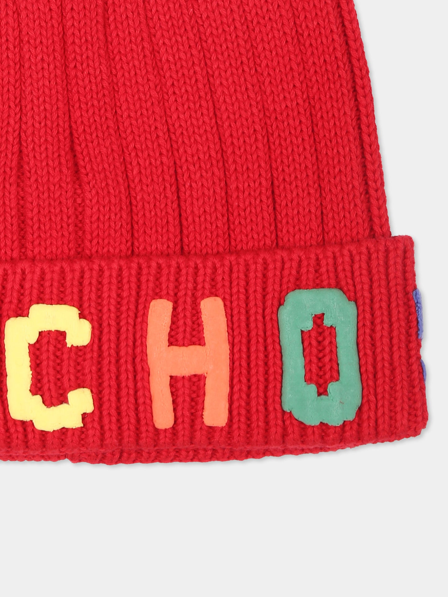 Berretto rosso per bambini con logo,Bobo Choses,B224AI033