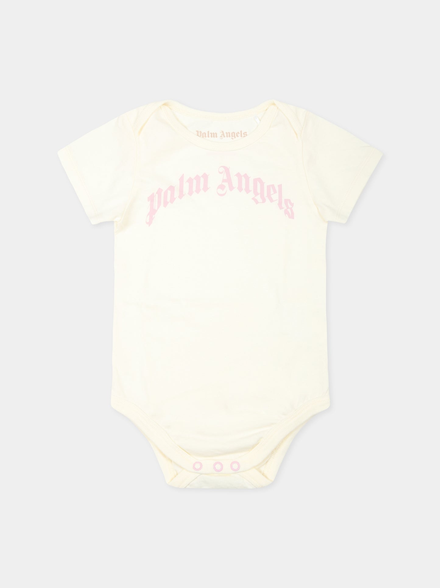 Set body multicolor per neonata con logo,Palm Angels,PG2X015F24JER0013103