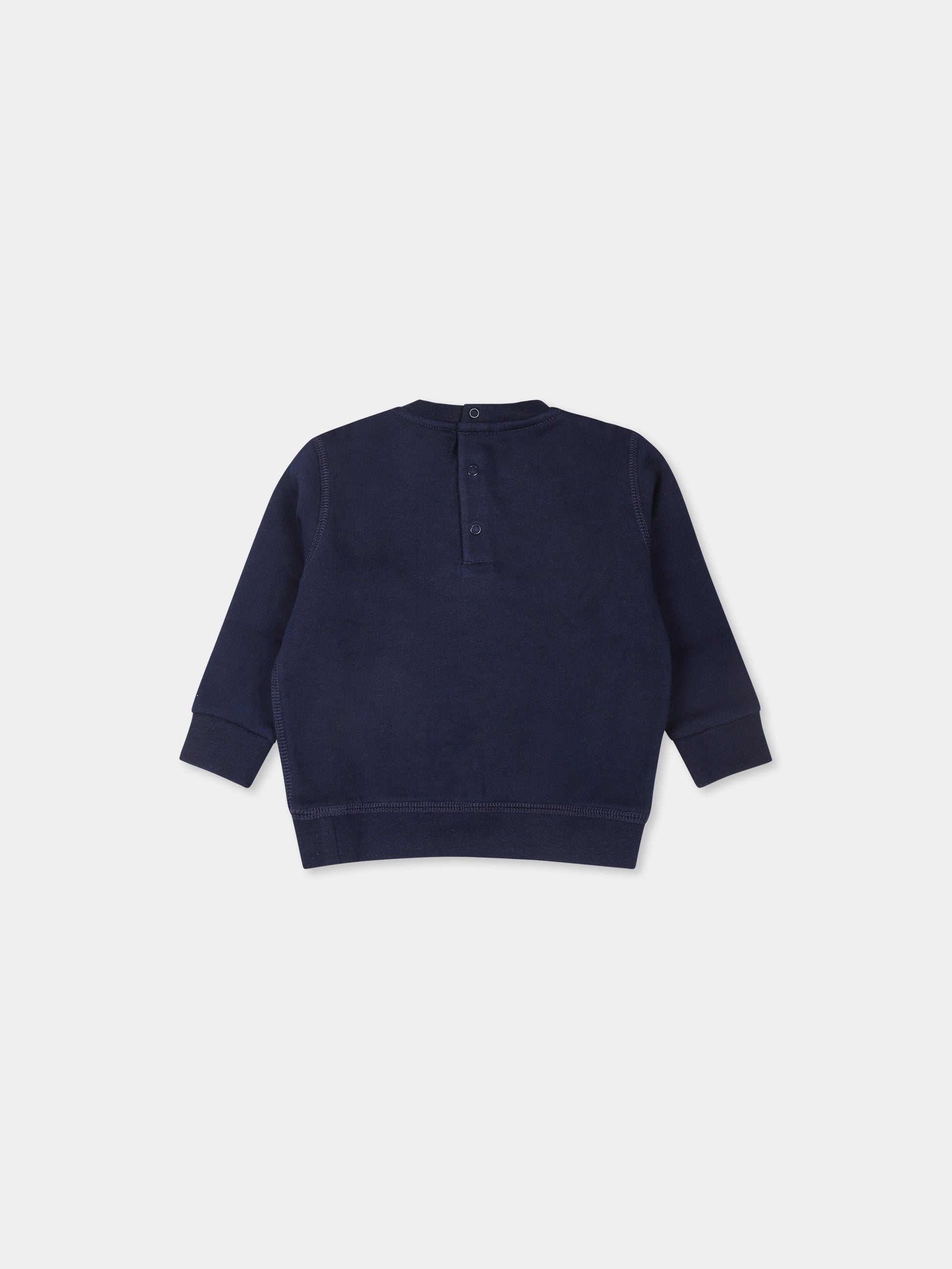 Felpa blu per neonato con Polo Bear,Ralph Lauren Kids,952888001