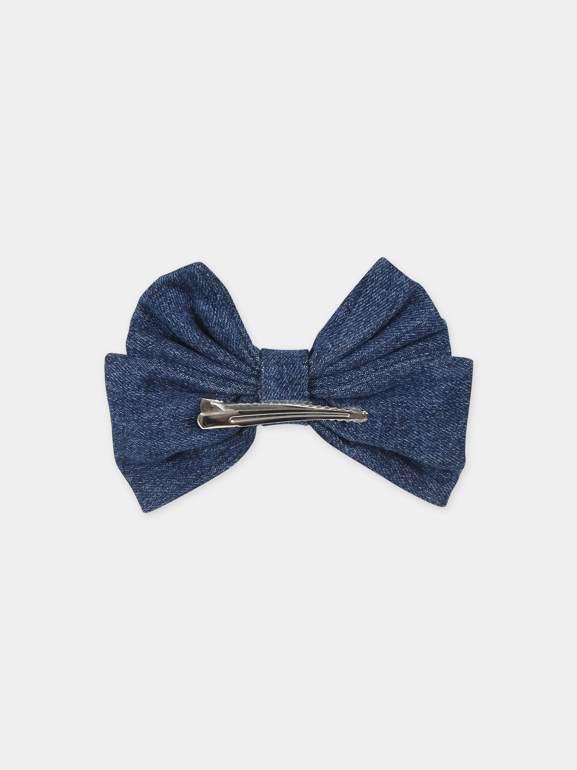 Fermaglio blu per bambina con cuore,Self-portrait,PF24 744 BL