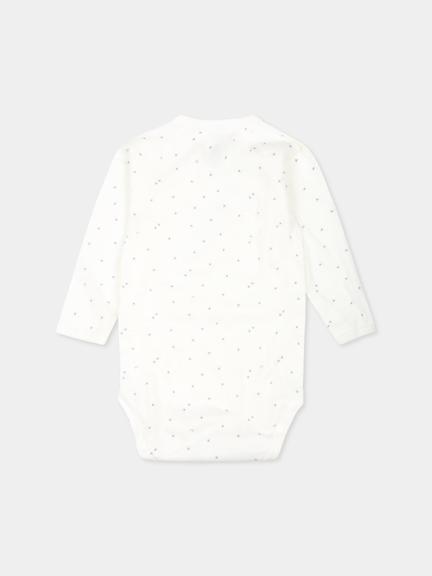 Set bianco per neonati con conigli e stelle,Petit Bateau,A0ASC VARIANTE 1 00