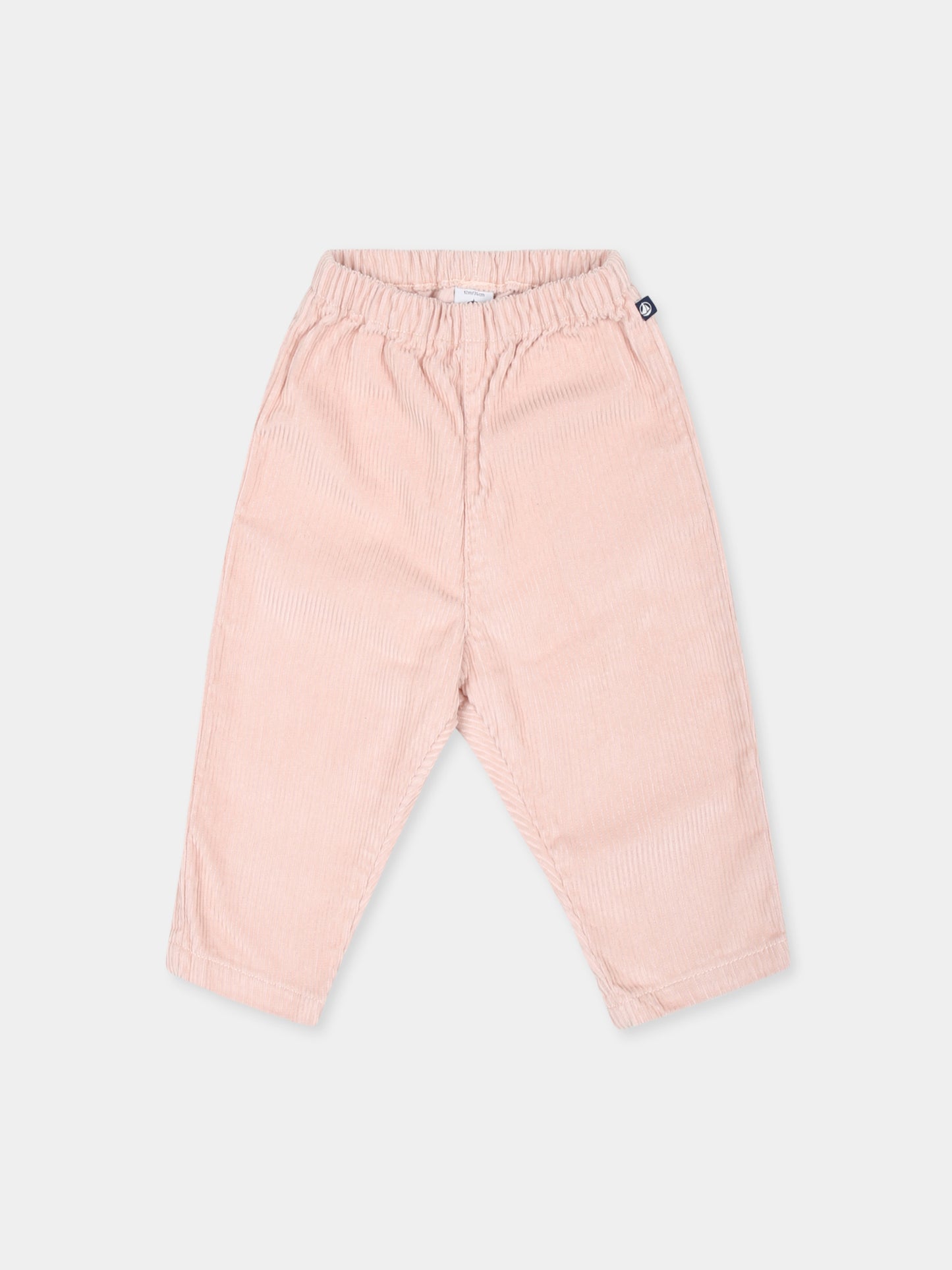 Pink trousers for baby girl