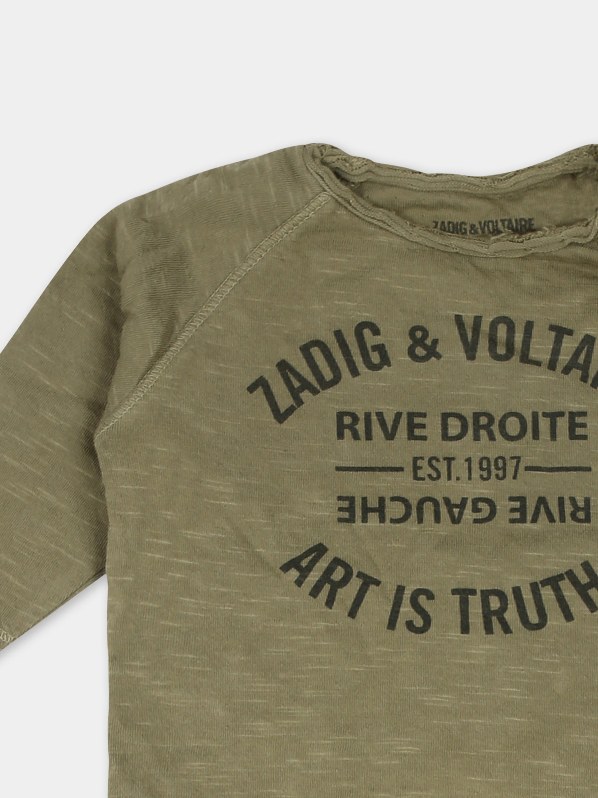 Completo nascita verde per neonato con logo,Zadig & Voltaire Kids,X60150 64H