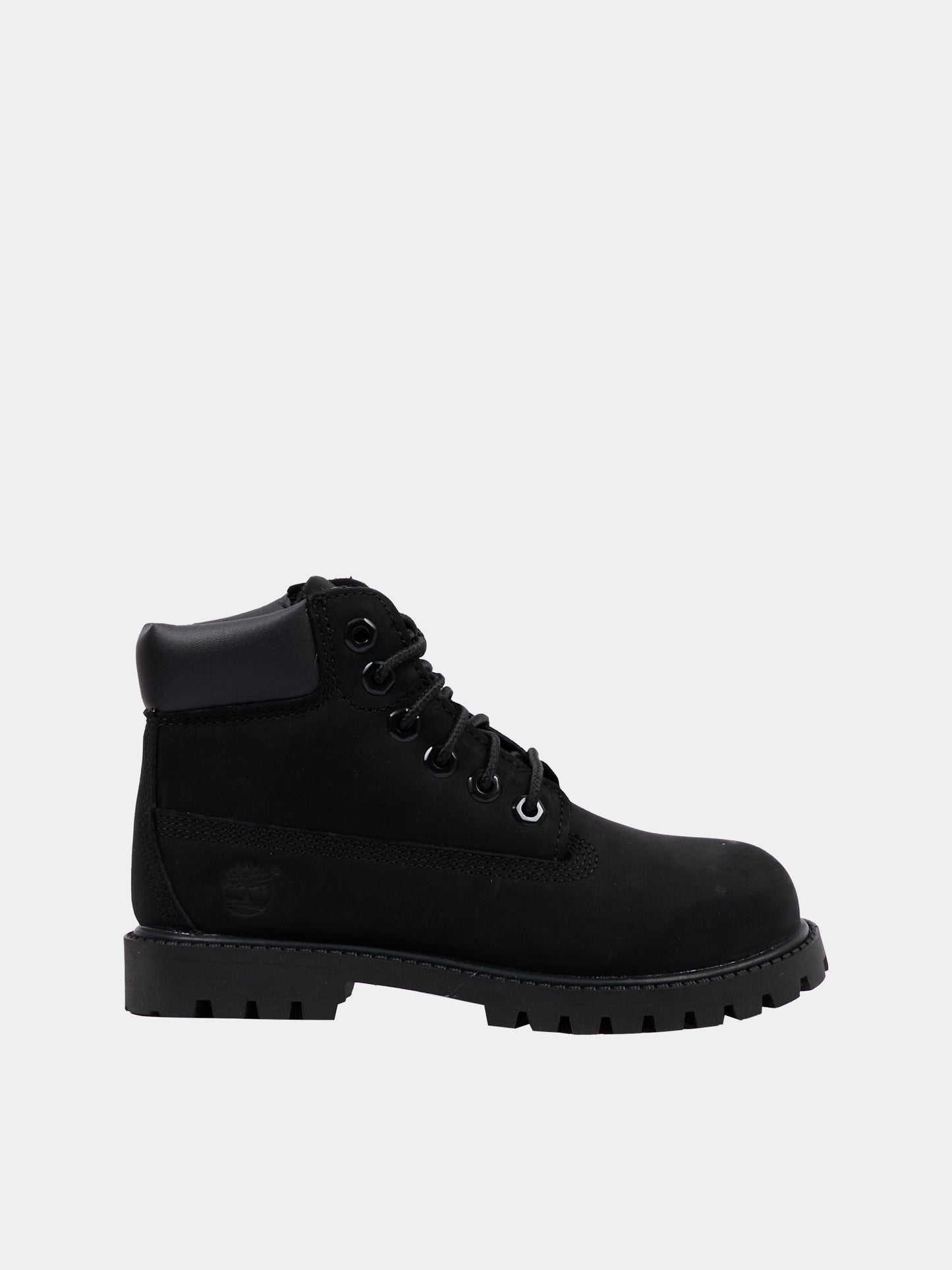 Anfibi neri per bambini con logo,Timberland,TB1128070011