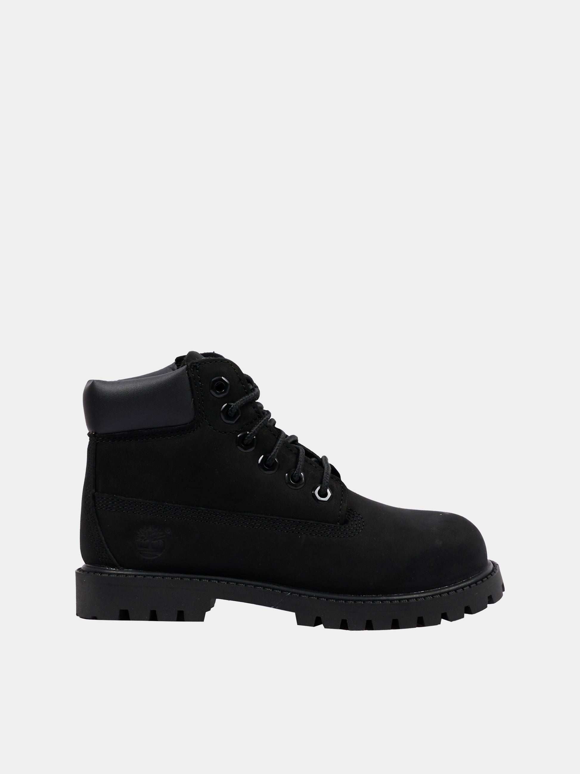 Anfibi neri per bambini con logo,Timberland,TB1128070011