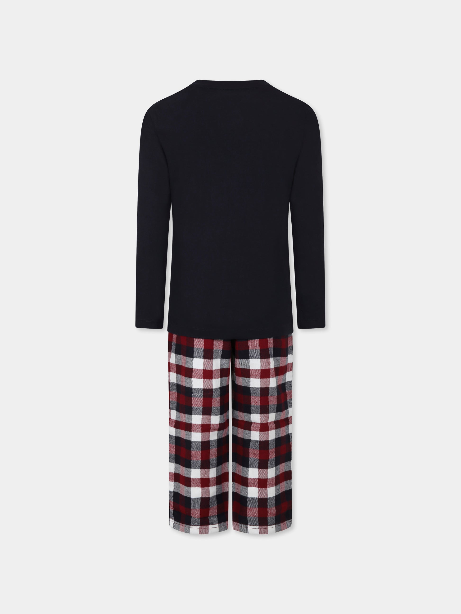 Pigiama multicolor per bambino con logo,Tommy Hilfiger Junior,UB0UB00574 0UC