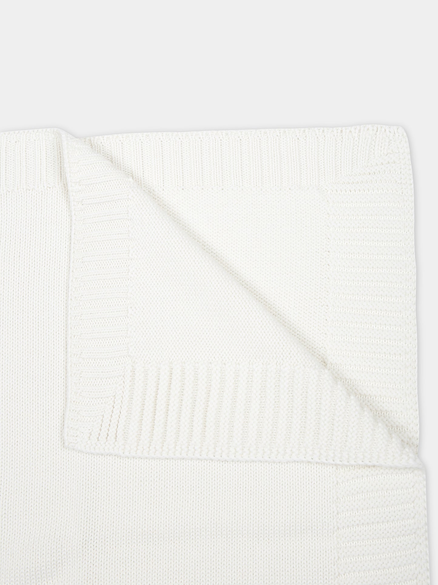 Coperta beige per neonati con riccio,Tartine Et Chocolat,T60006F 11