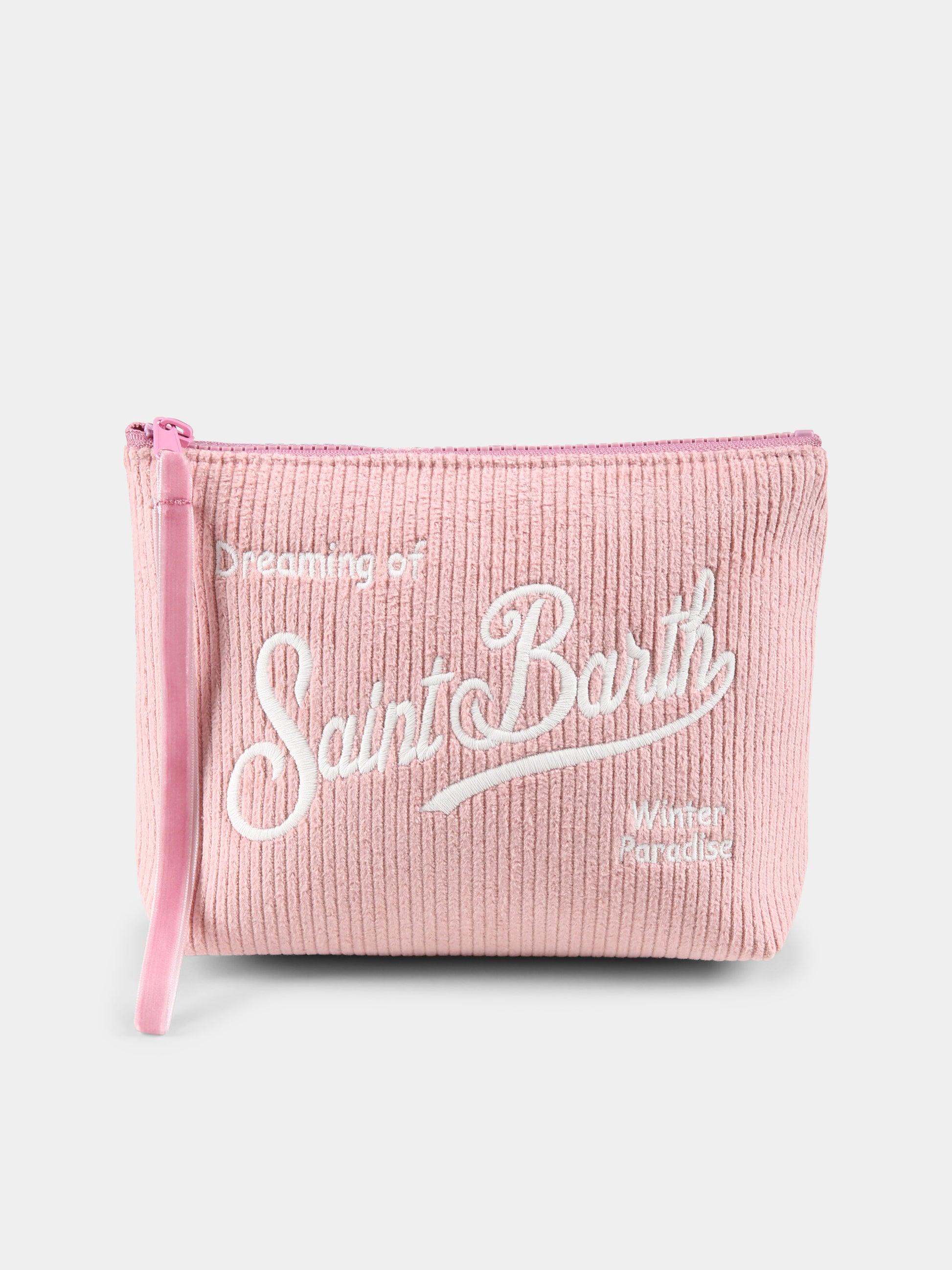 Pochette Aline rosa per bambina con logo,Mc2 Saint Barth,ALI0002 - 00382G