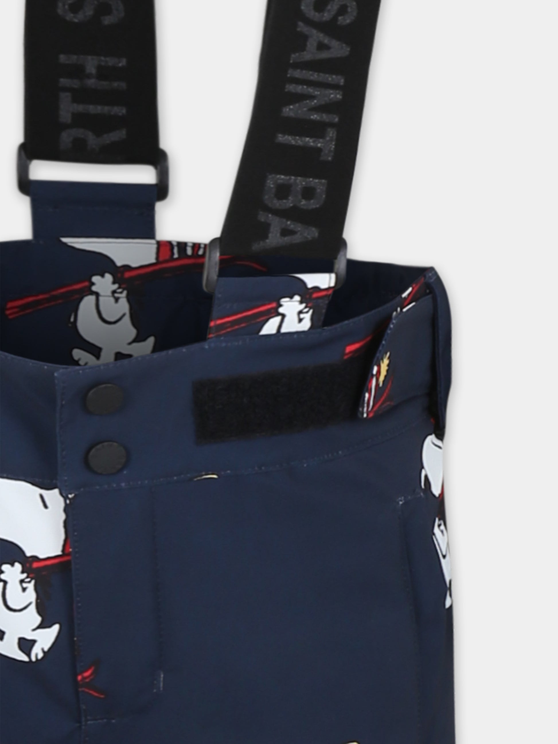 Pantaloni da neve blu con Snoopy,Mc2 Saint Barth,OYM0001 - 00396G