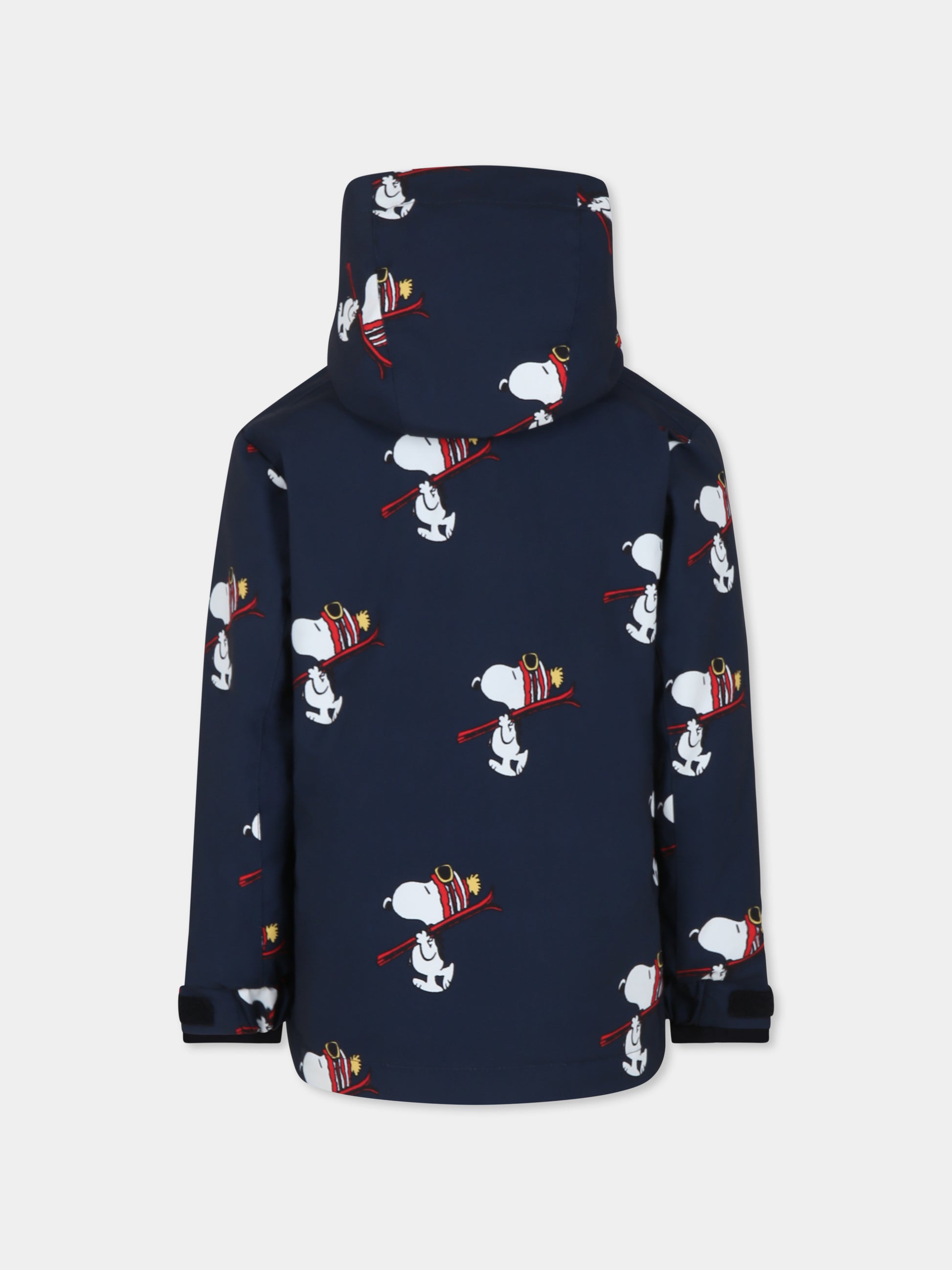 Piumino blu per bambino con Snoopy,Mc2 Saint Barth,WLD0001 - 00396G