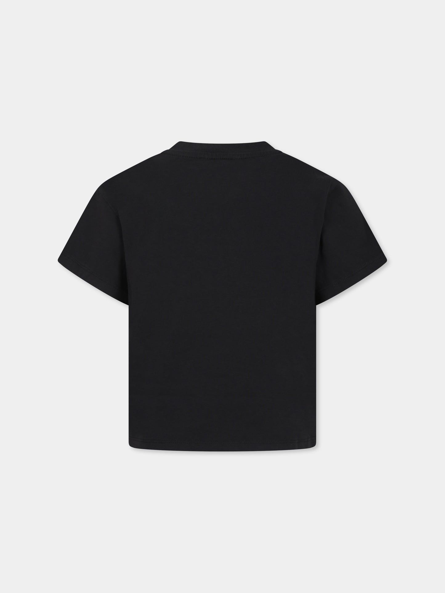 T-shirt grigia per bambino con tigre,Kenzo Kids,K60578 095