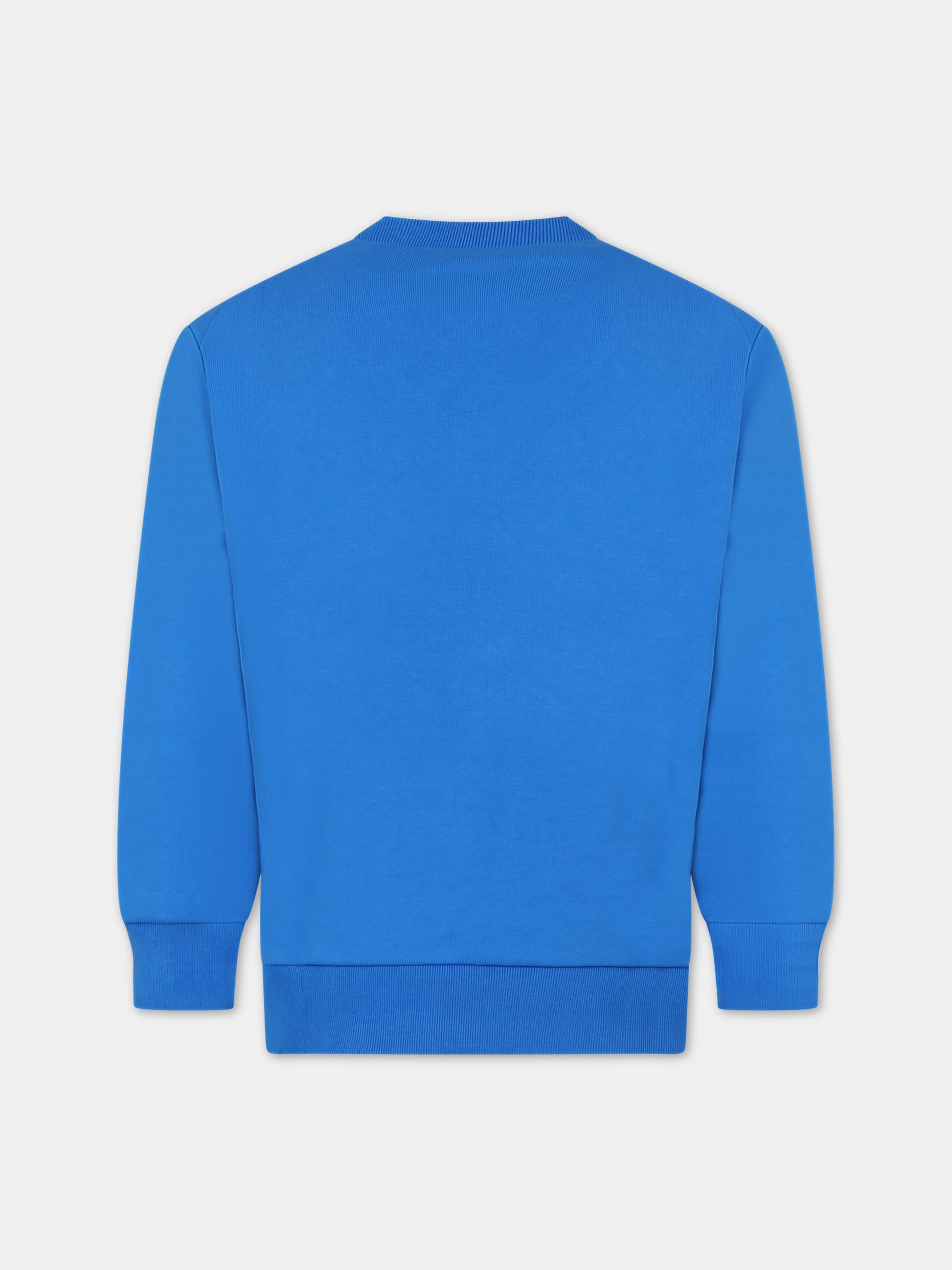 Felpa blu per bambini con logo,Marni Kids,M01116 M00NF MS118U 0M846