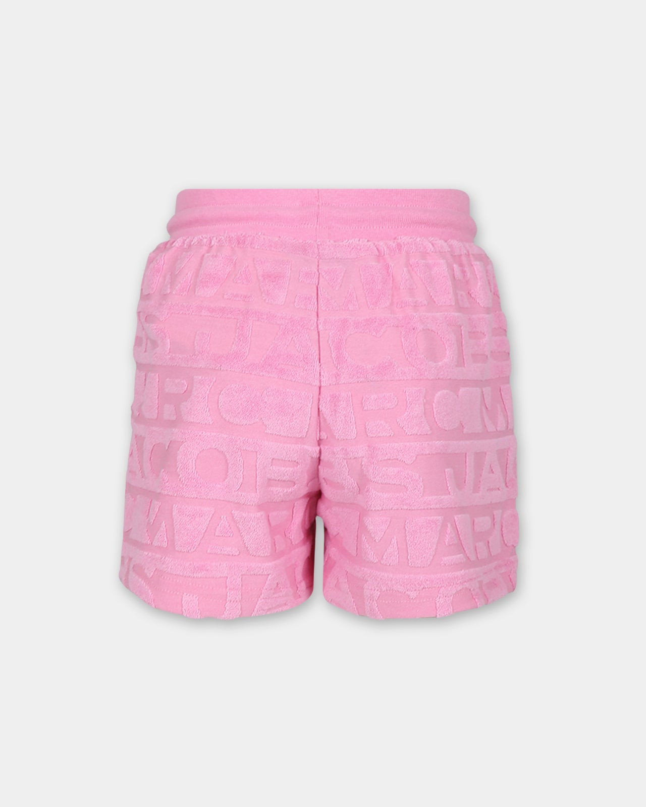 Shorts rosa per bambina con logo,Marc Jacobs,W14311 44G