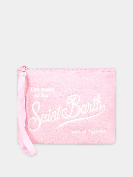 Pochette rosa per bambina con logo,Mc2 Saint Barth,ALI0003 02695F