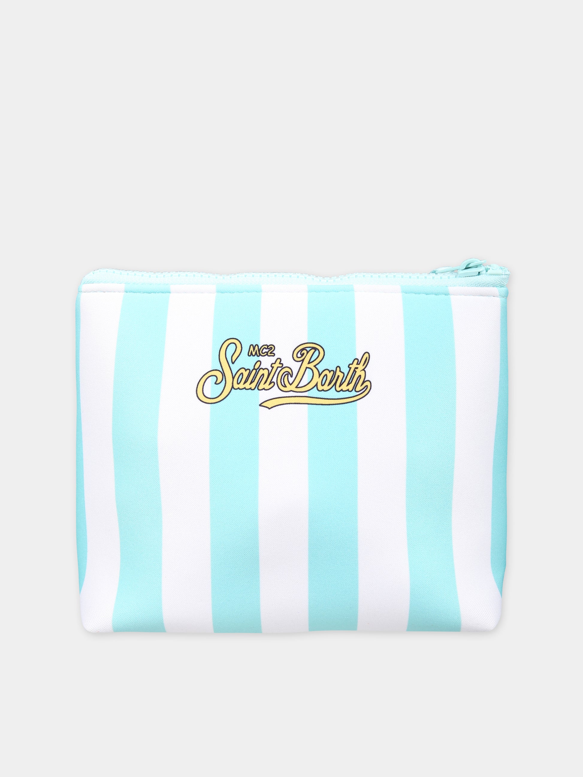 Pochette verde per bambina con stampa granchio,Mc2 Saint Barth,ALIN001 02814F