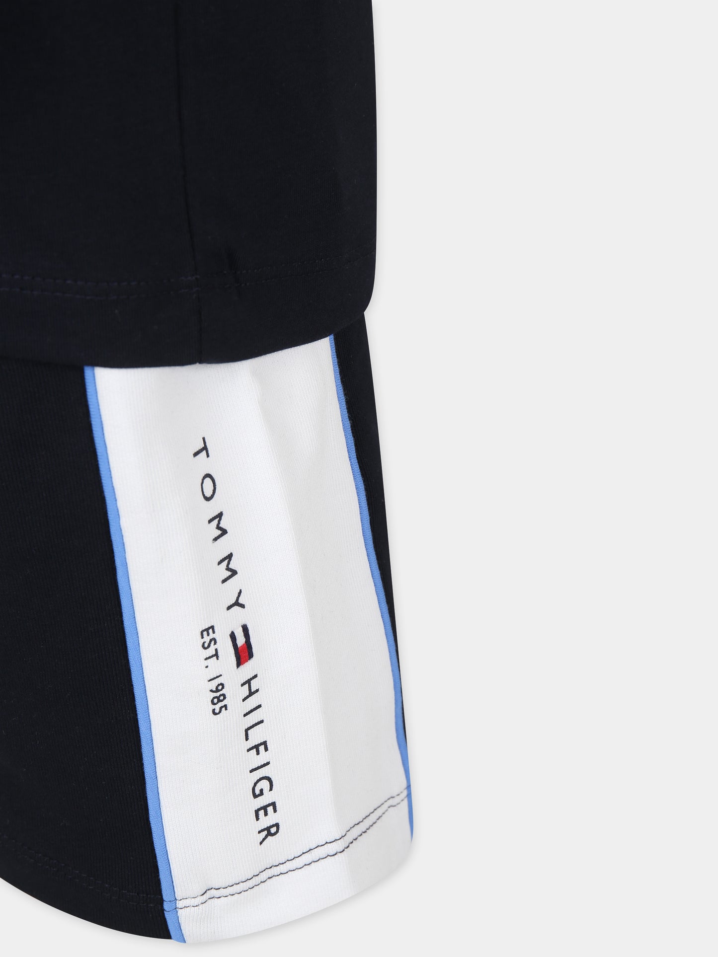 Completo blu per bambino con logo,Tommy Hilfiger Junior,24STHKB0KB08831J C30