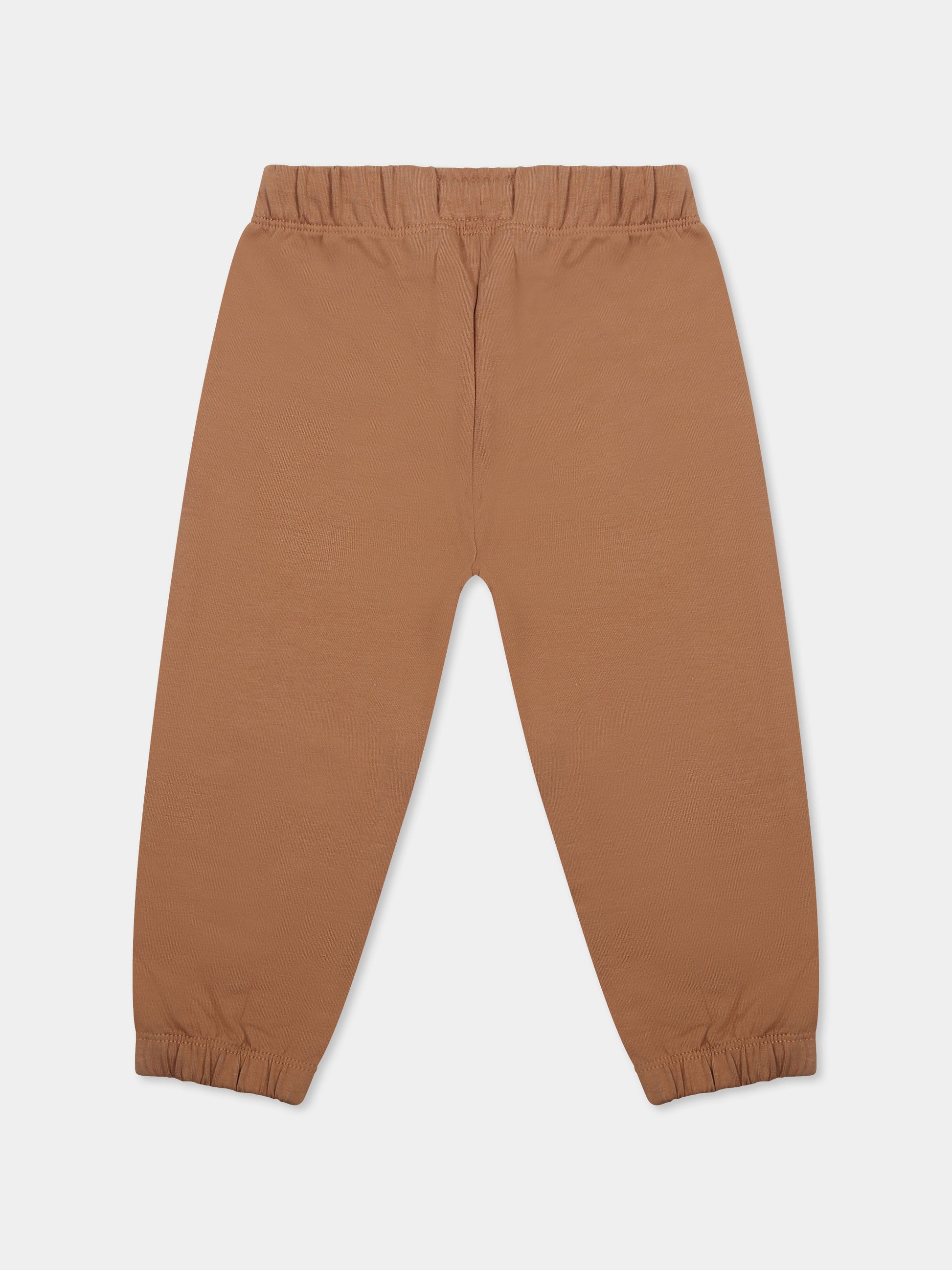 Completo marrone per neonati con logo,Calvin Klein Kids,24F CKIN0IN00011J IN0IN00011 GU1