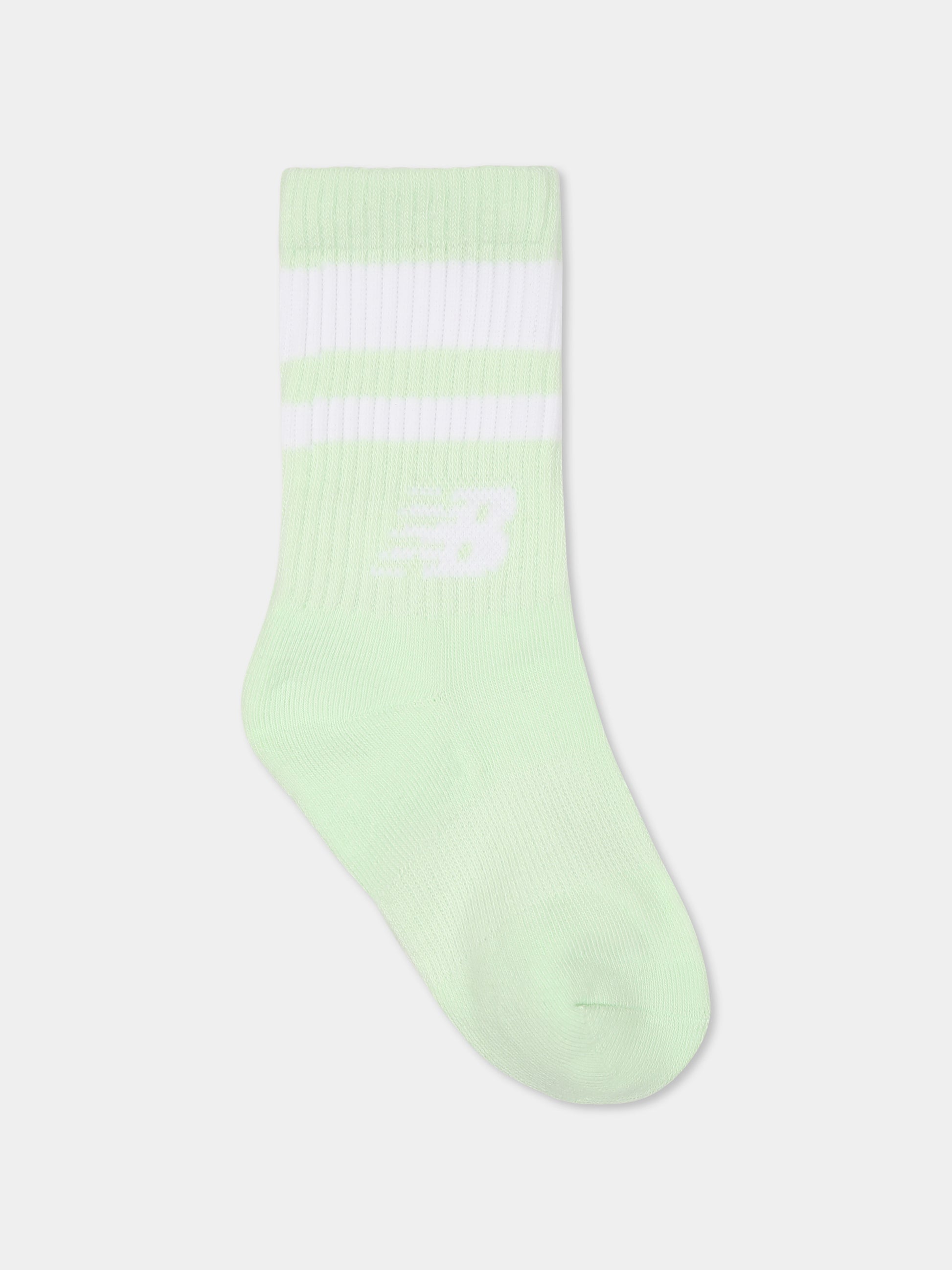 Set calze multicolor per bambina con logo,New Balance,25S NBLAKB0091 LAKB0091 MEW