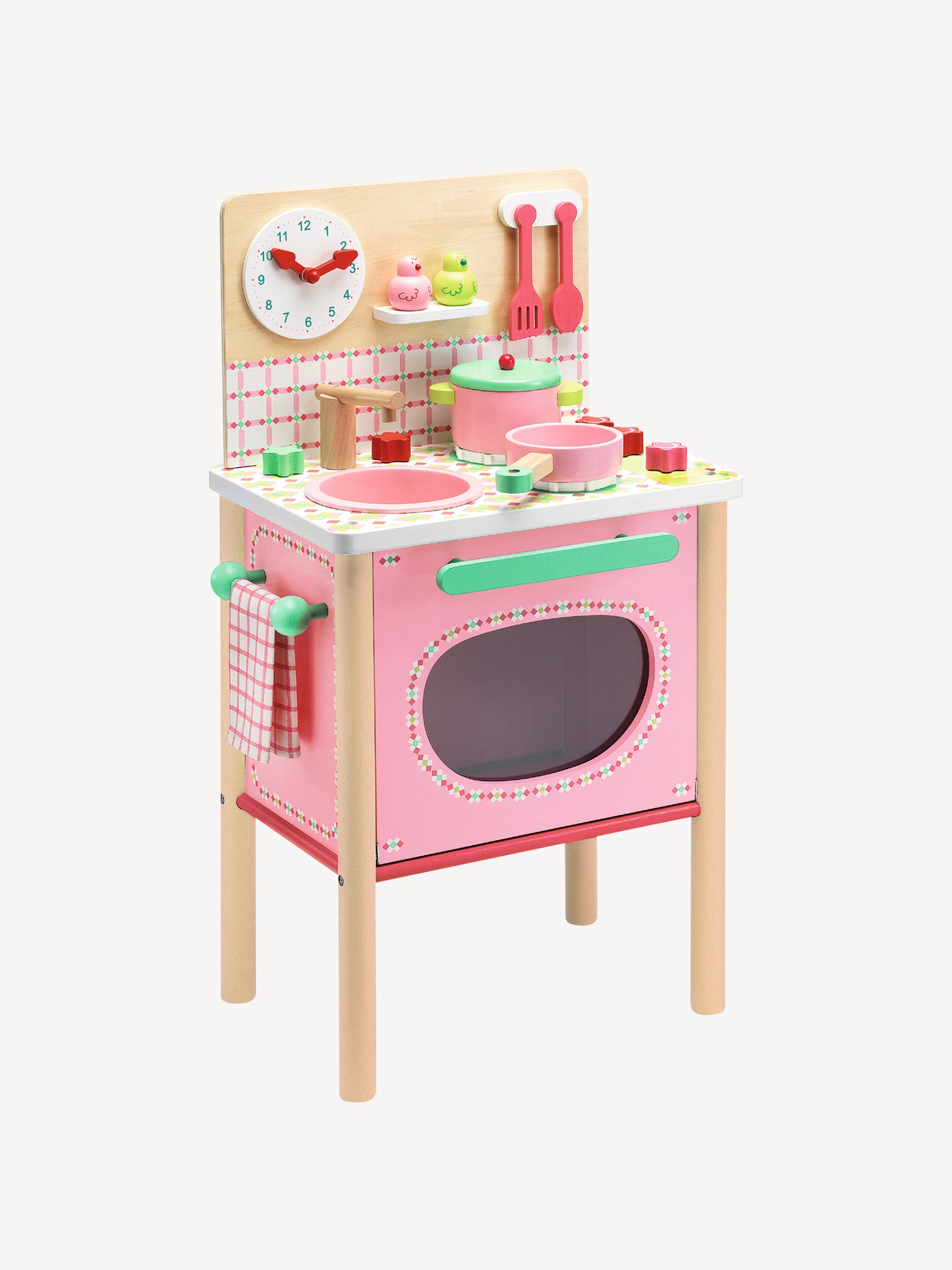 Cucina rosa per bambina,Djeco,DJ06504