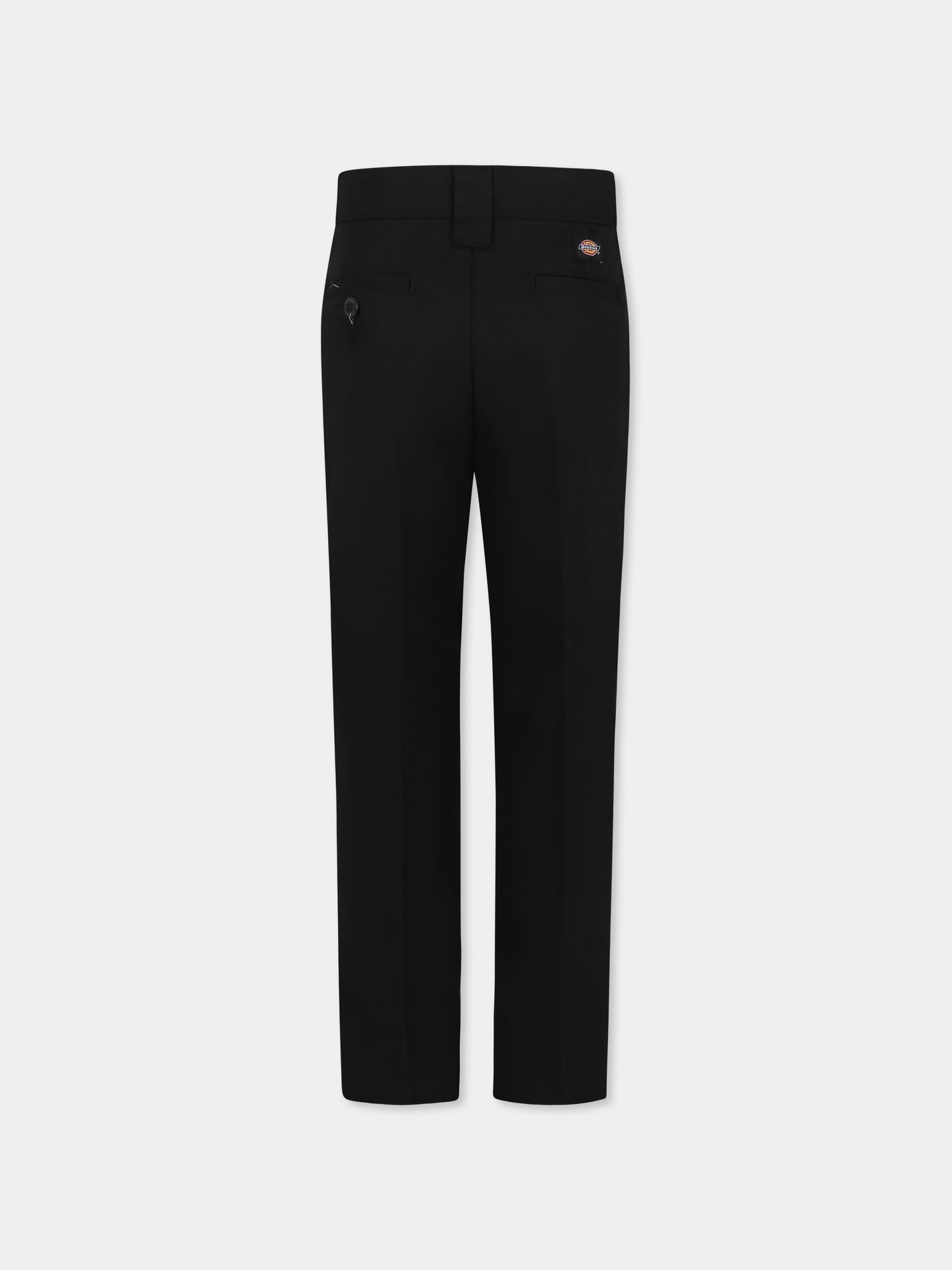 Pantaloni neri per bambino con logo,Dickies,DKDQP874BLK1