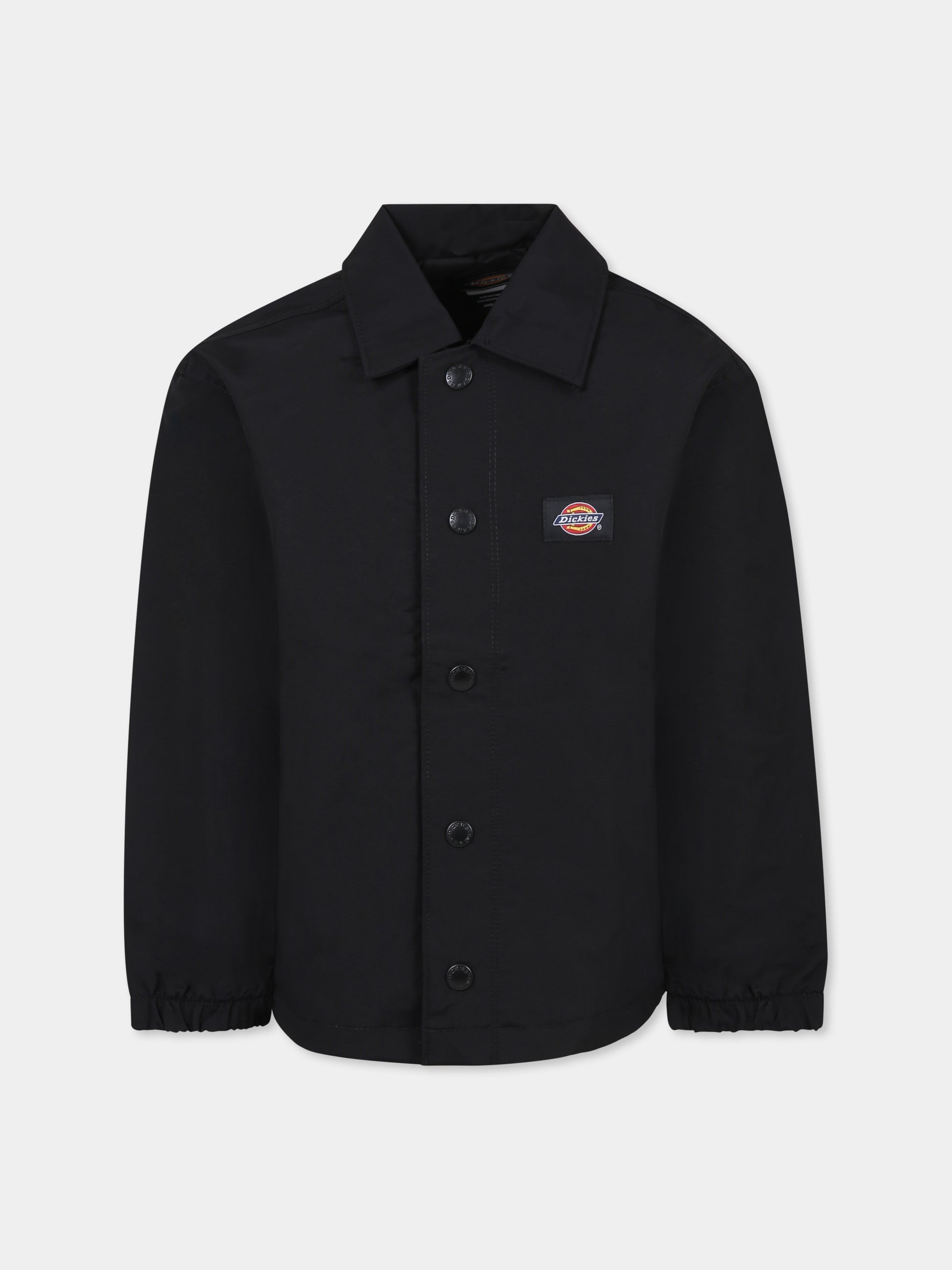 Giubbotto nero per bambino con logo,Dickies,DK0KJR31FBK1