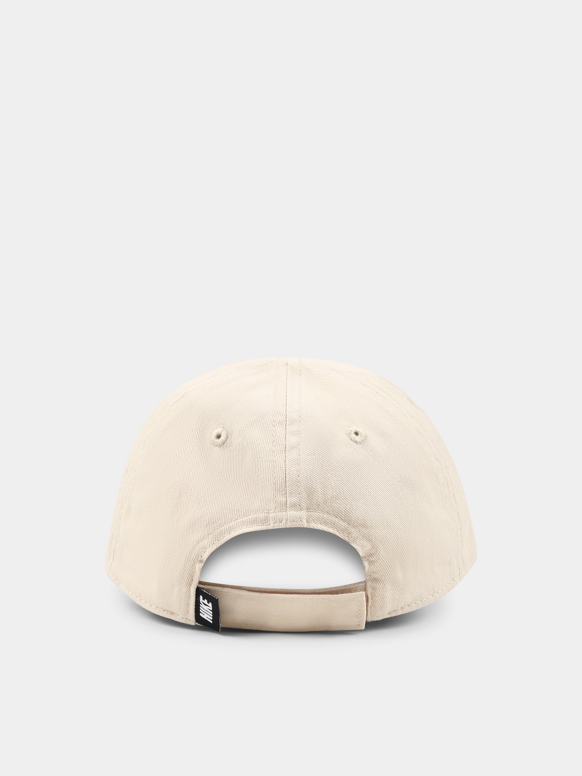 Cappello beige per bambini con logo,Nike,8A2902 X5C