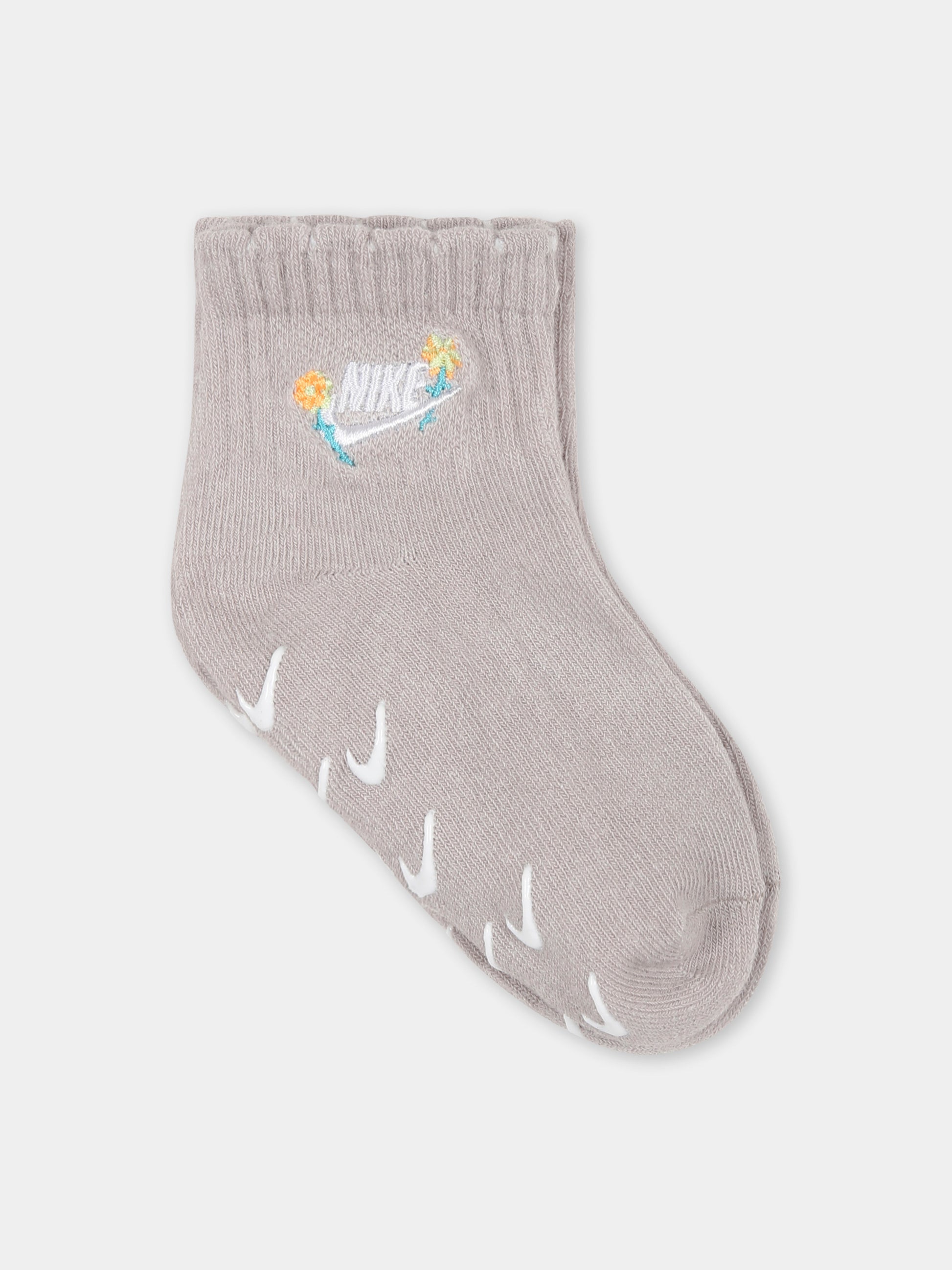 Set calze multicolor per bambina con logo,Nike,NN1175 782 J