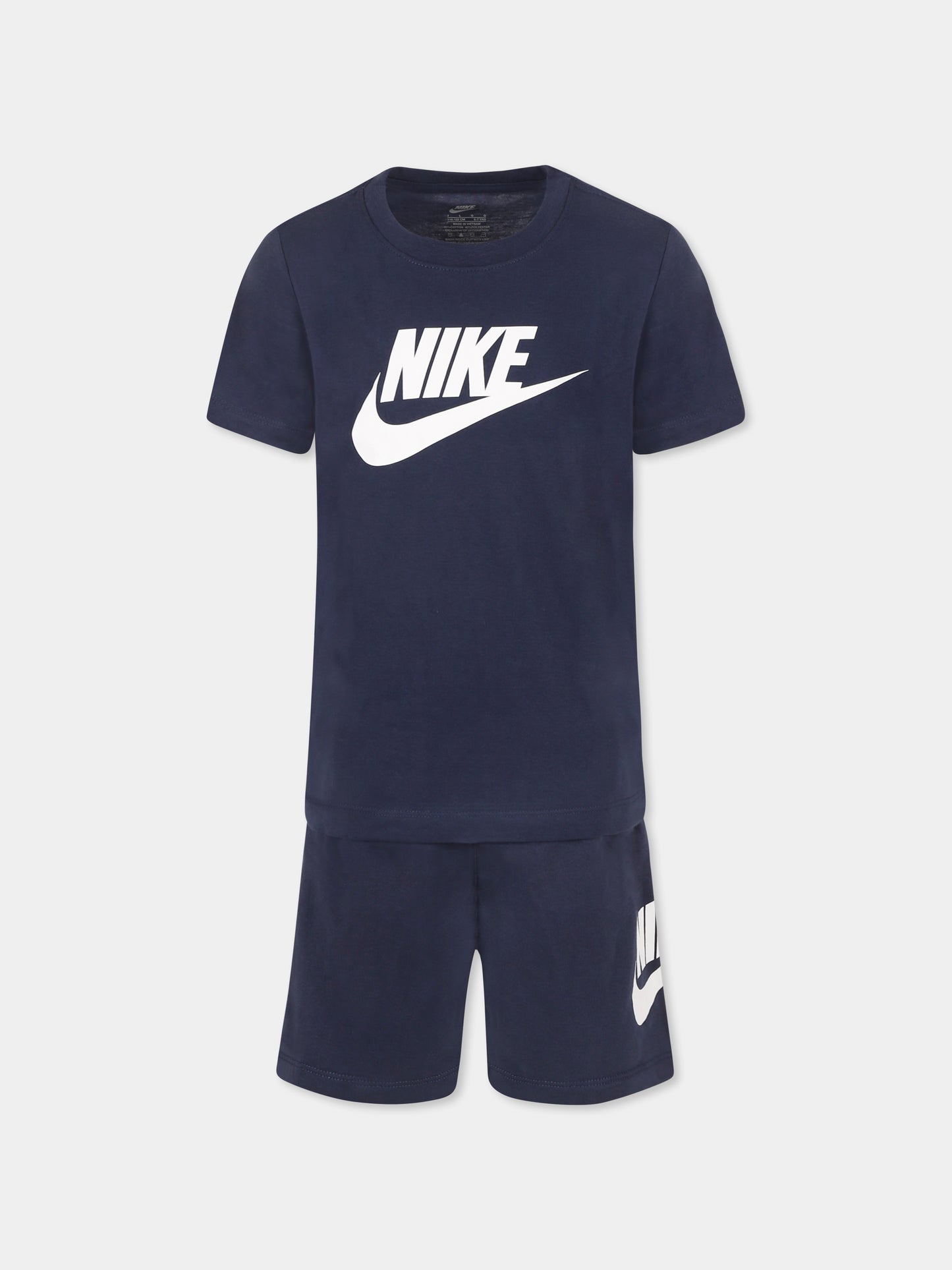 Completo blu per bambino con logo,Nike,86L596 U90