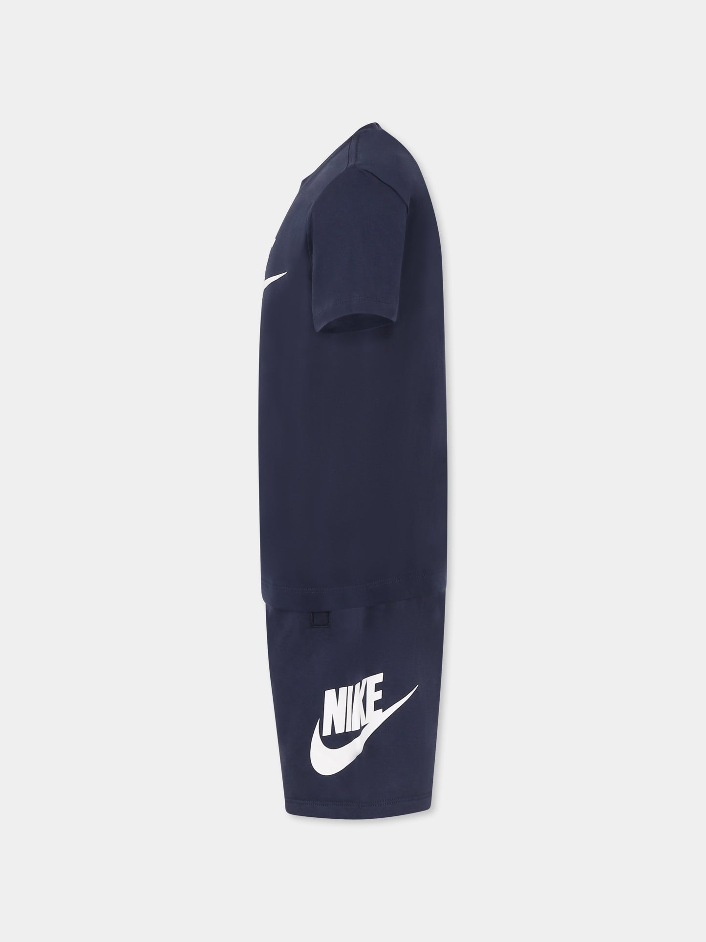 Completo blu per bambino con logo,Nike,86L596 U90