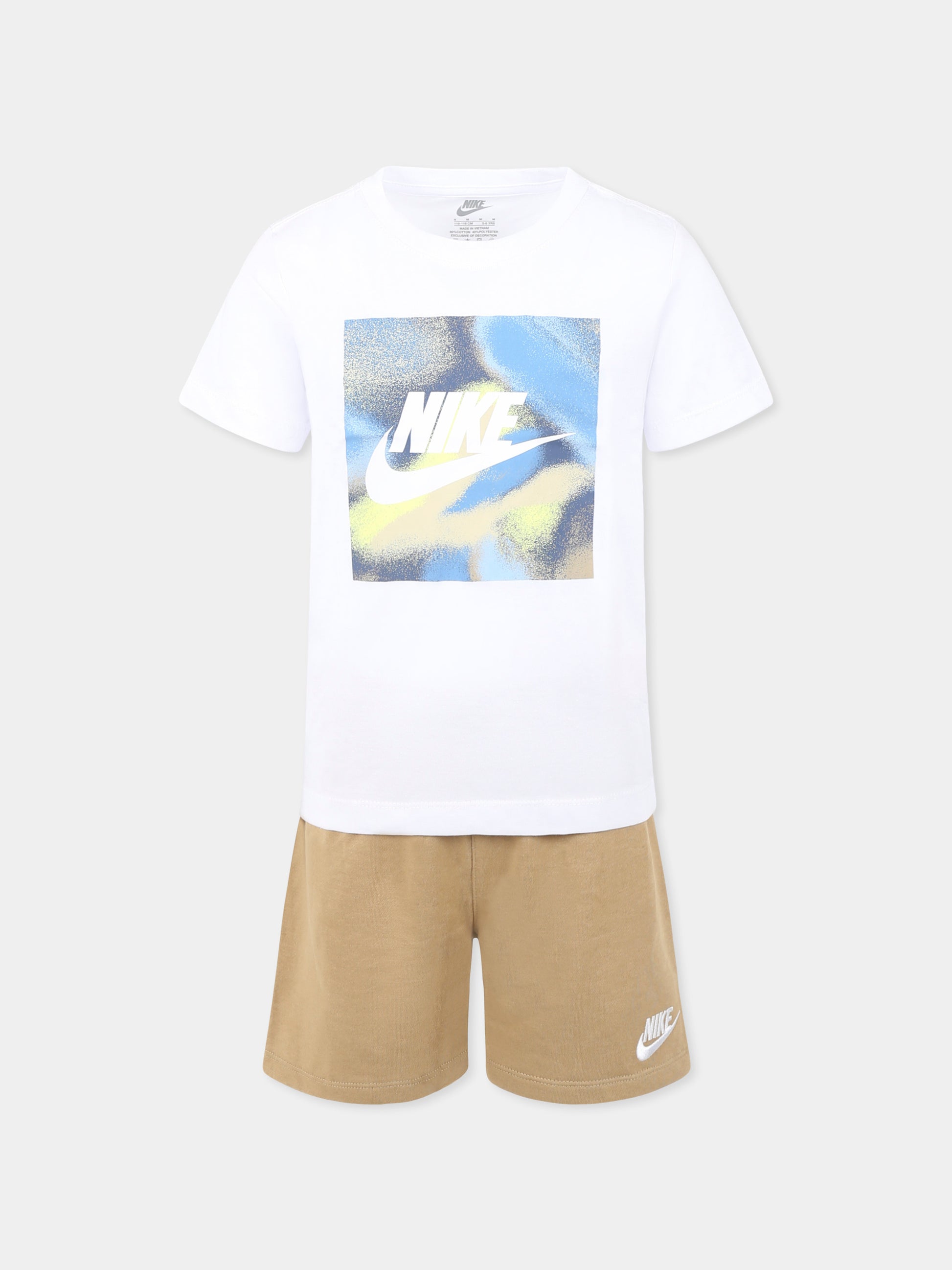 Completo multicolor per bambino con logo,Nike,86M676 X3E