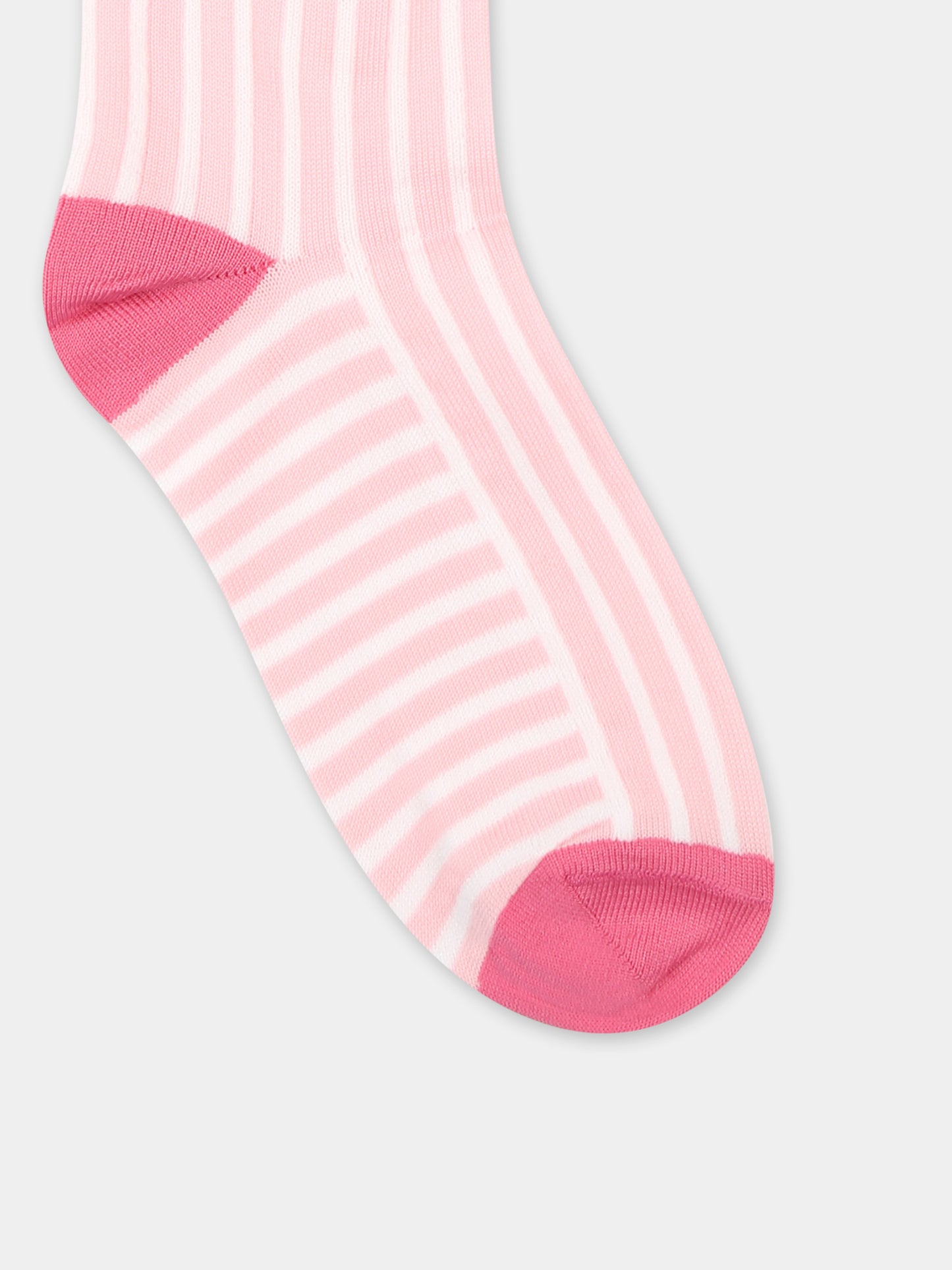 Calze rosa per bambina con logo,Marni Kids,M01473 M00UE MZ34F 0M347