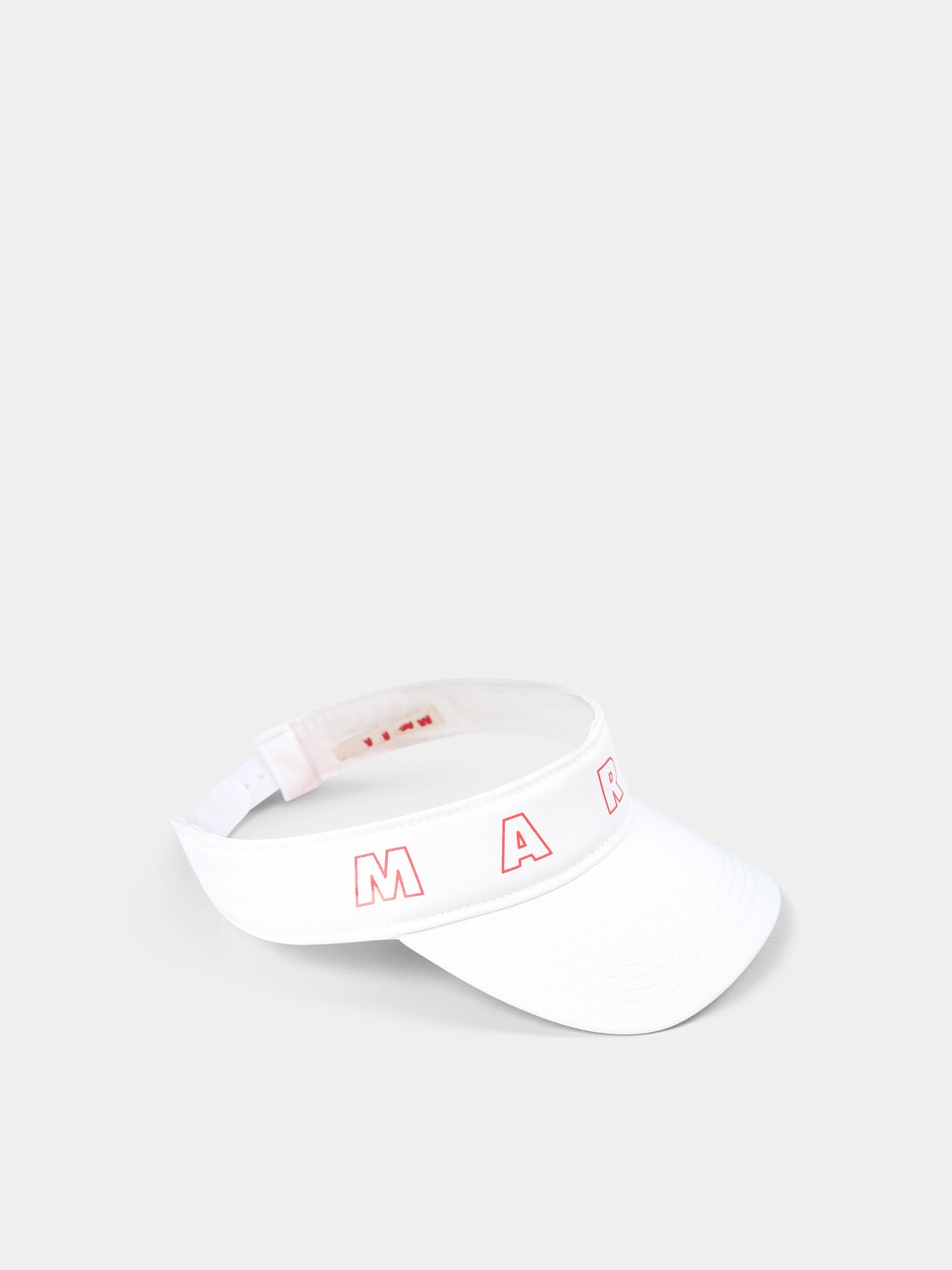White hat for kids with logo
