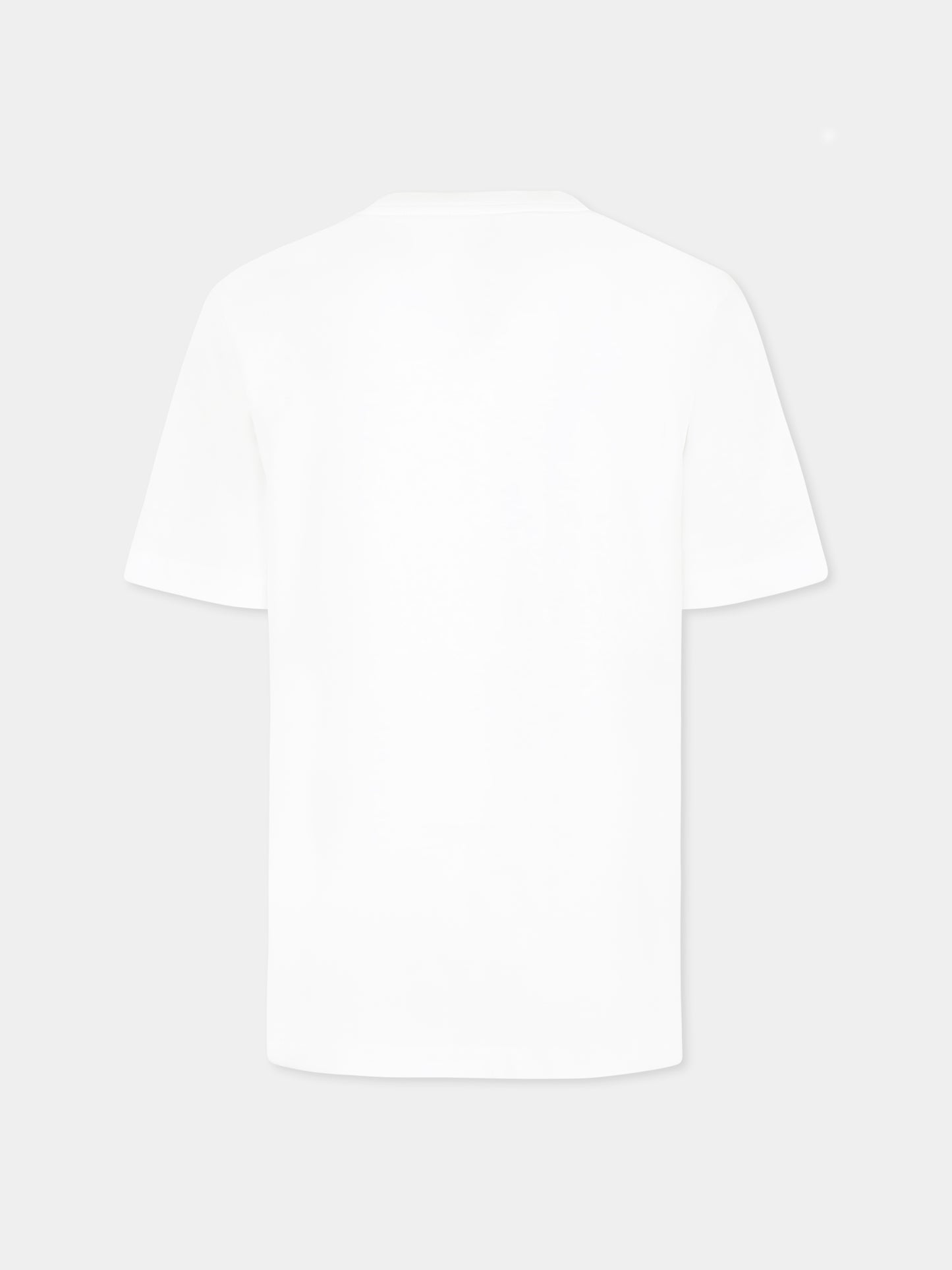 White t-shirt for kids with logo