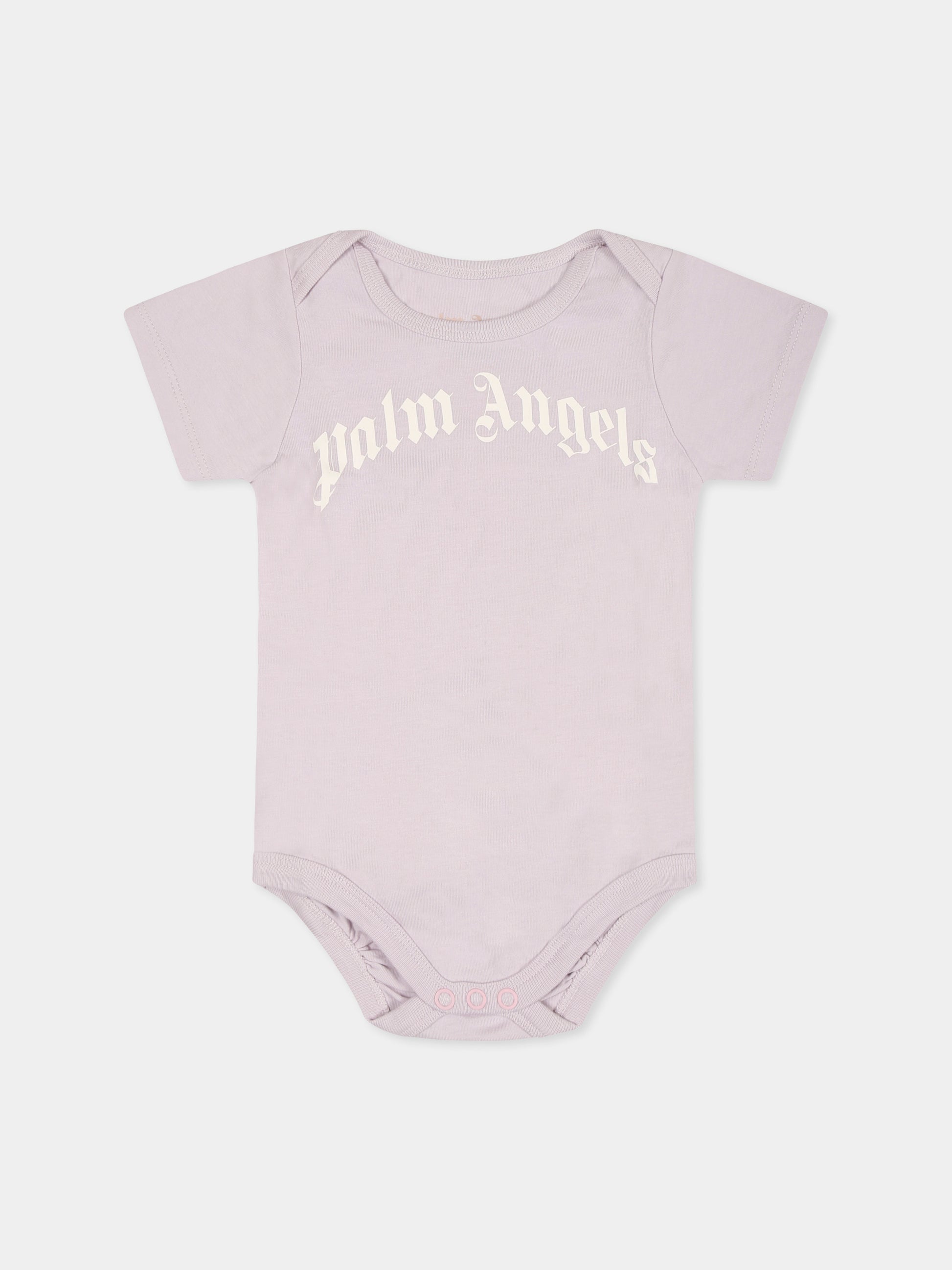 Set body multicolor per neonata con logo,Palm Angels,PG2X015S25JER0013103