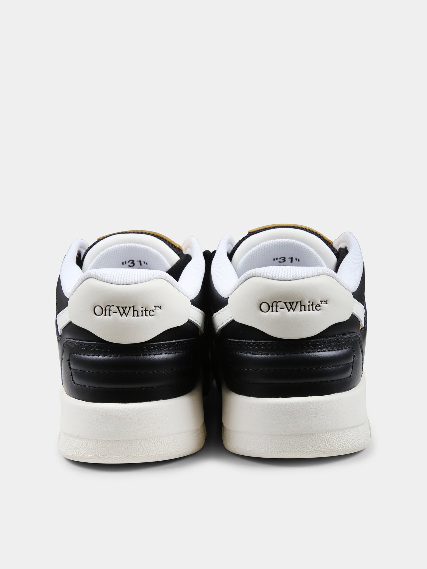 Yellow sneakers for boy with arrow