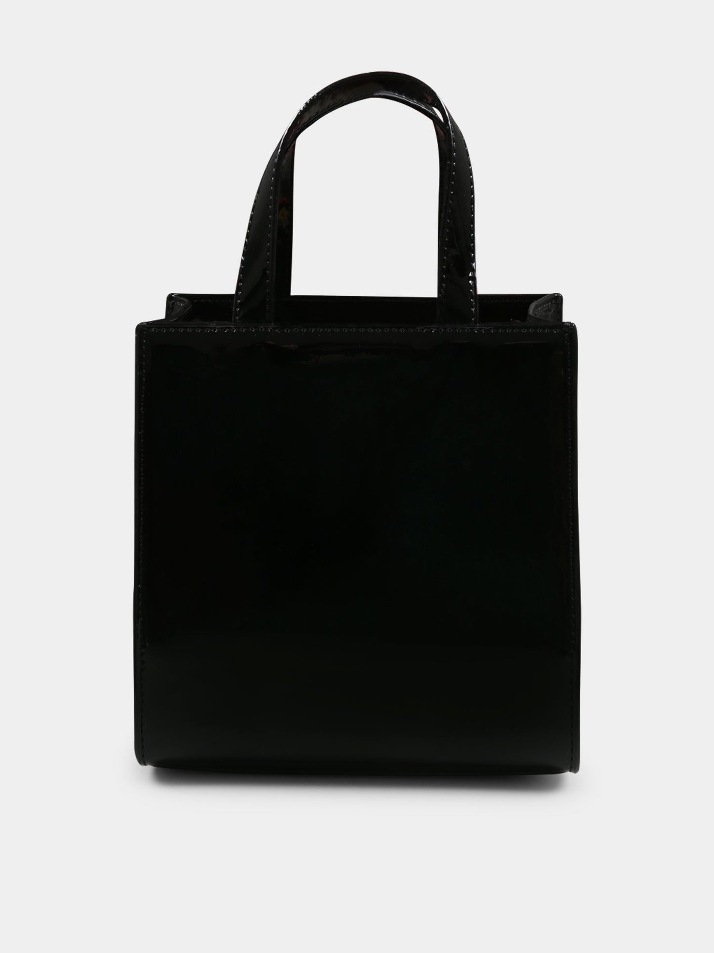 Black bag for girl with logo