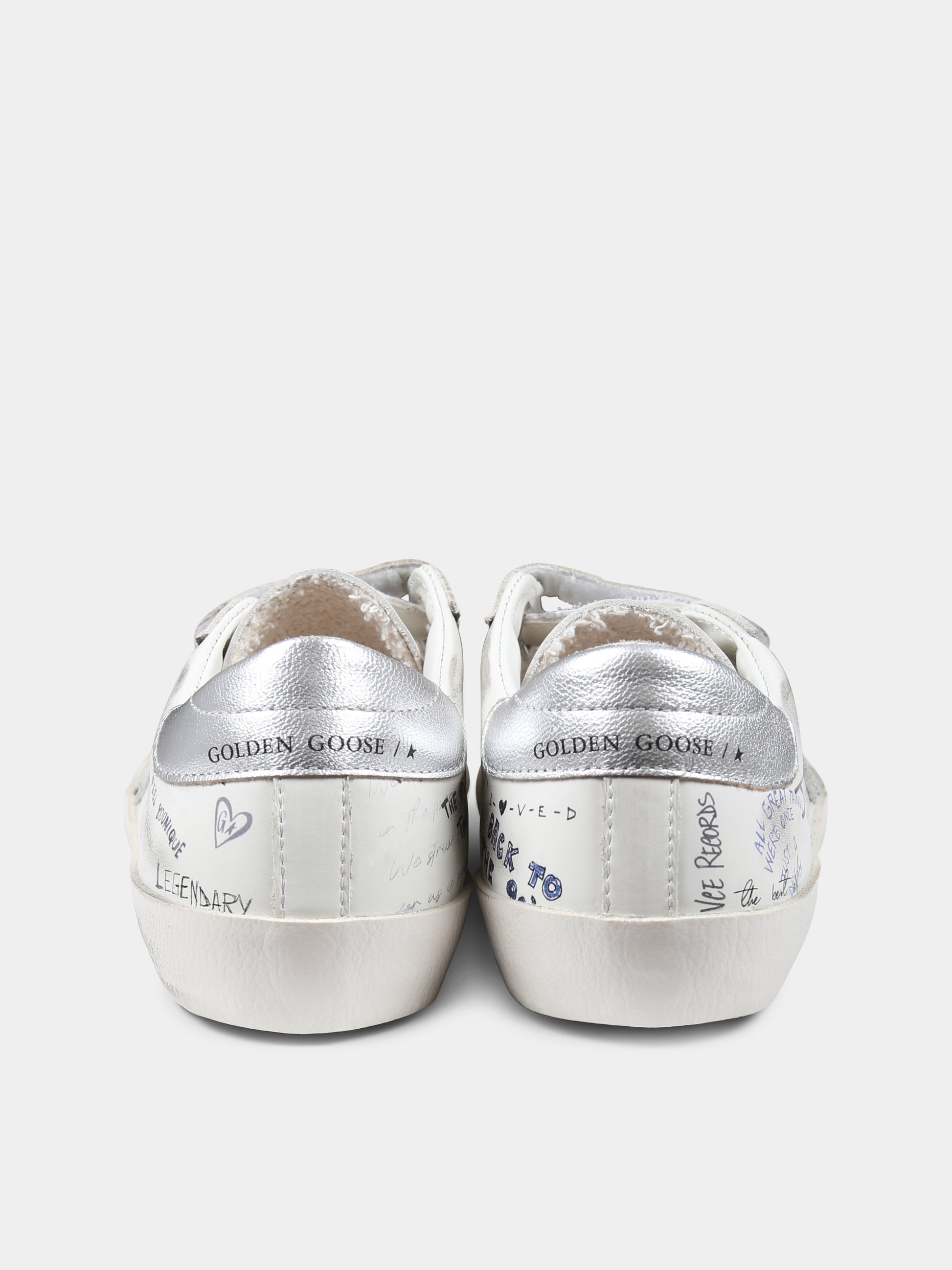 Sneakers Old Shool avorio per bambini,Golden Goose,GJF00111 F006766 10273