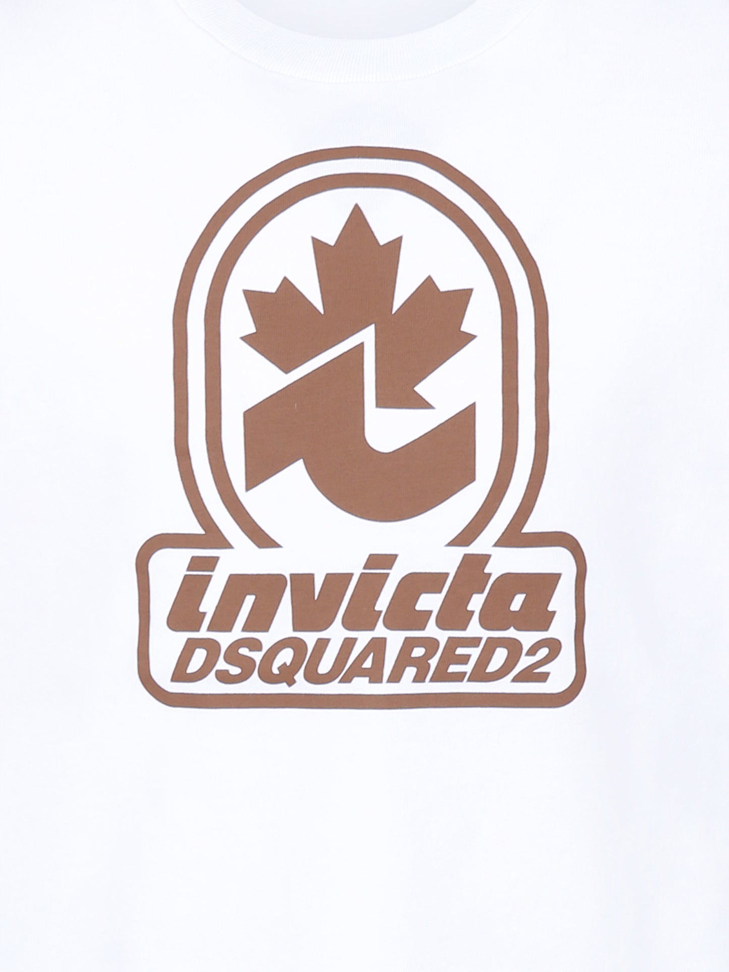 White t-shirt for kids with logo